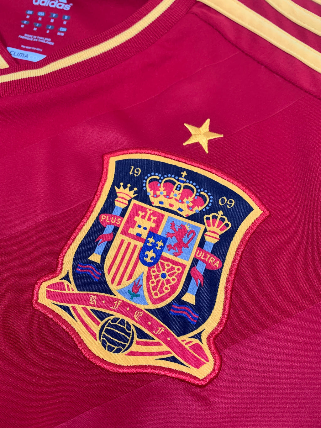 2012 Adidas Spain Fabregas #10 Home Kit M
