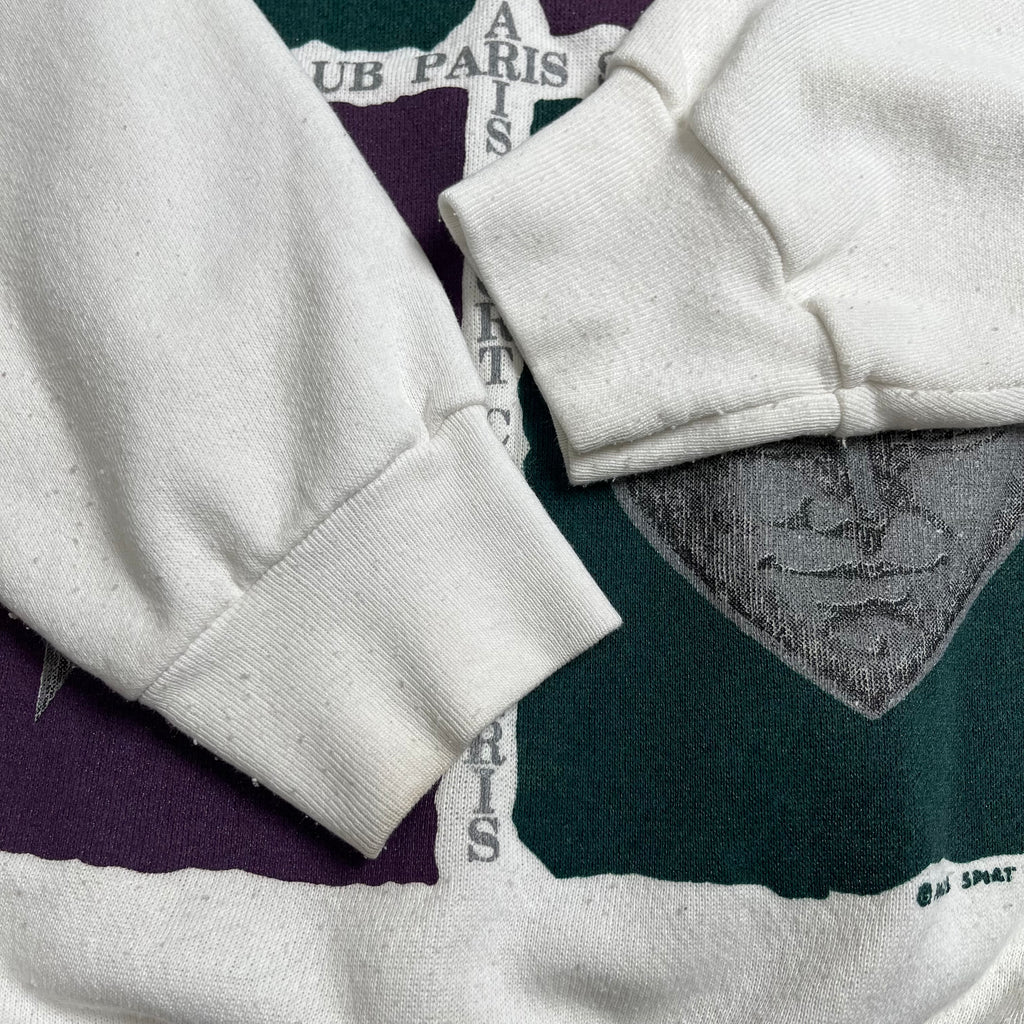 Vintage Paris Sport Club Sun & Moon Crewneck L