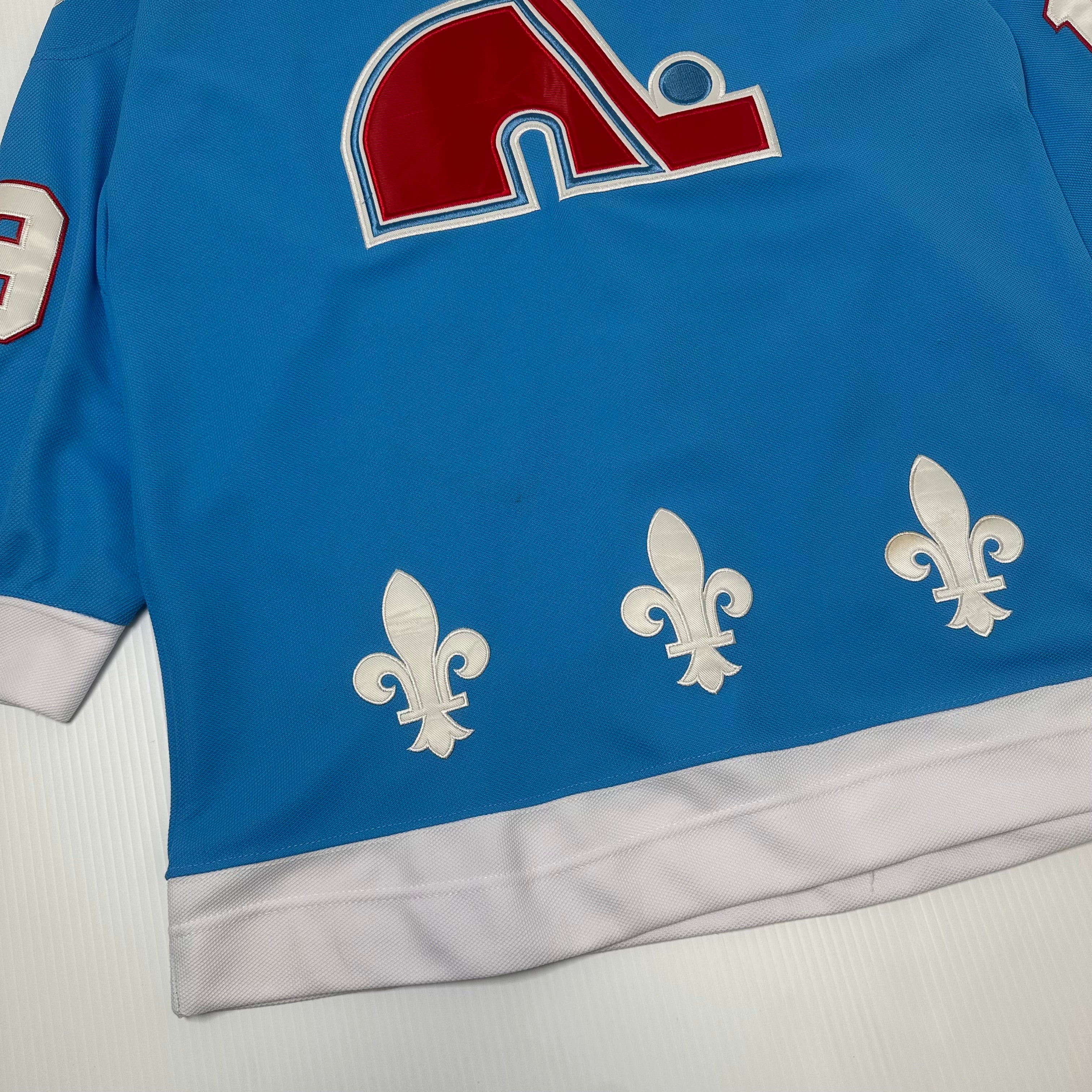 CCM Quebec Nordiques Sakic #19 NHL Hockey Jersey 50