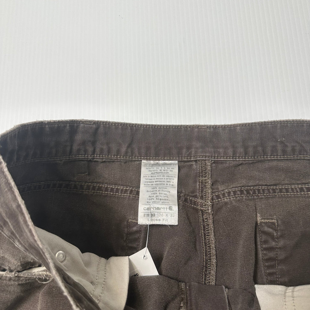 Vintage Carhartt Faded Carpenter Denim 36