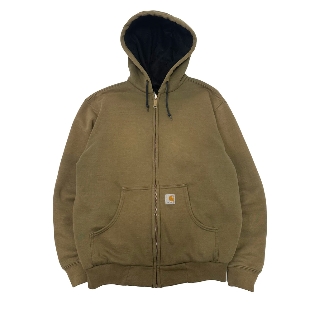 Vintage Carhartt Thermal Lined Zip Hoodie M