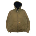 Vintage Carhartt Thermal Lined Zip Hoodie M