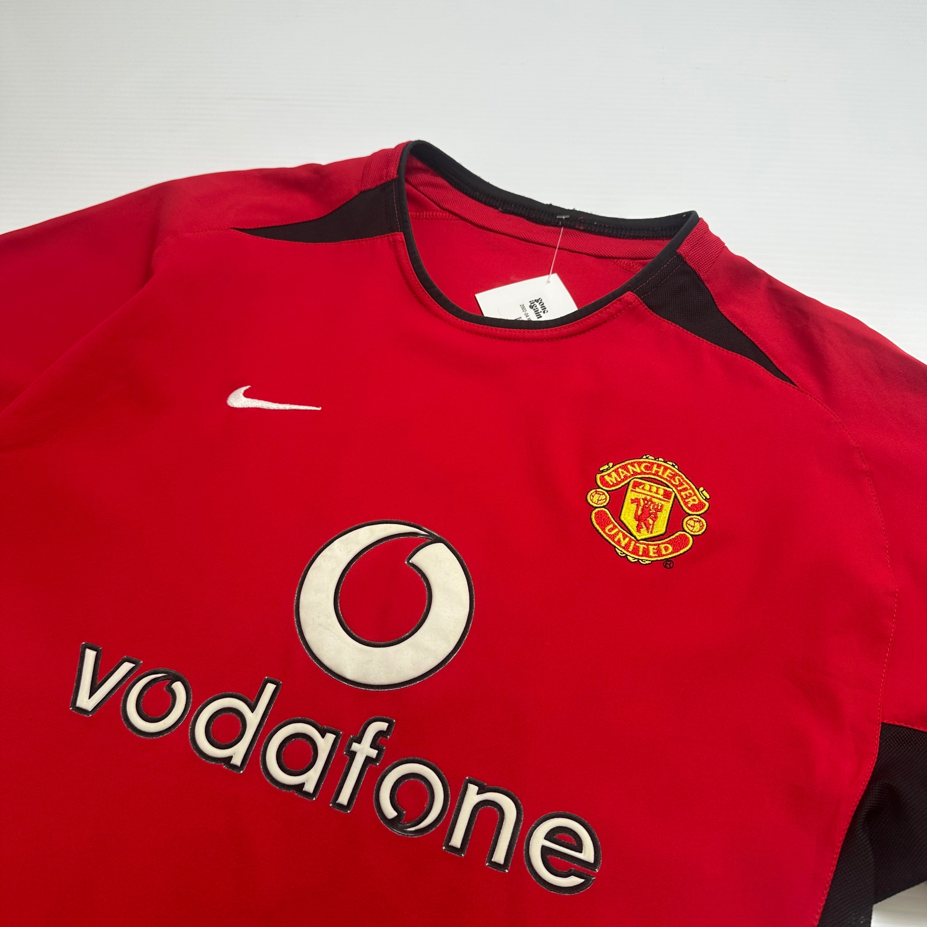 2002-04 Nike Manchester United Home Kit L