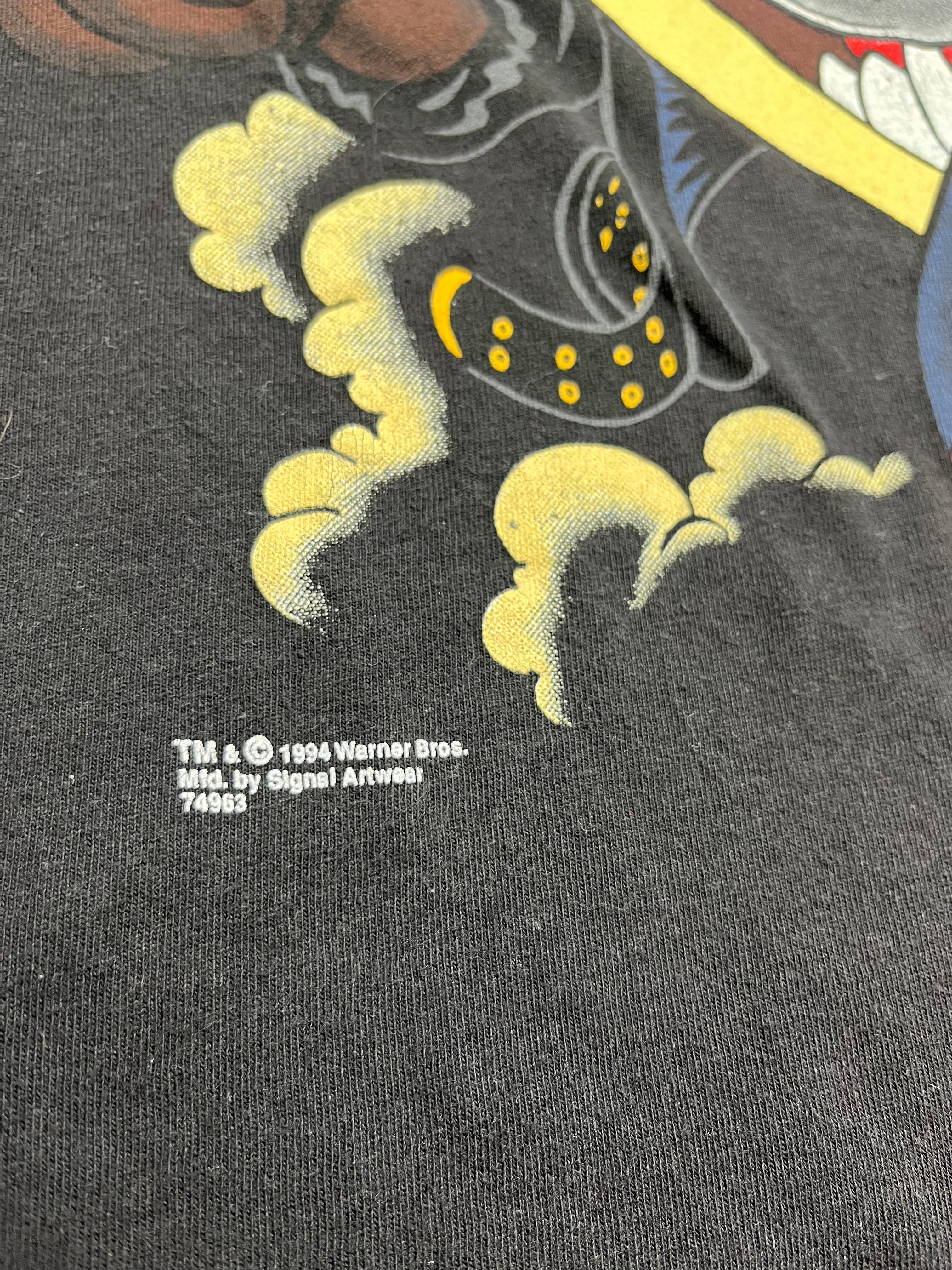 1994 Warner Bros. Tasmanian Devil Biker Tee L