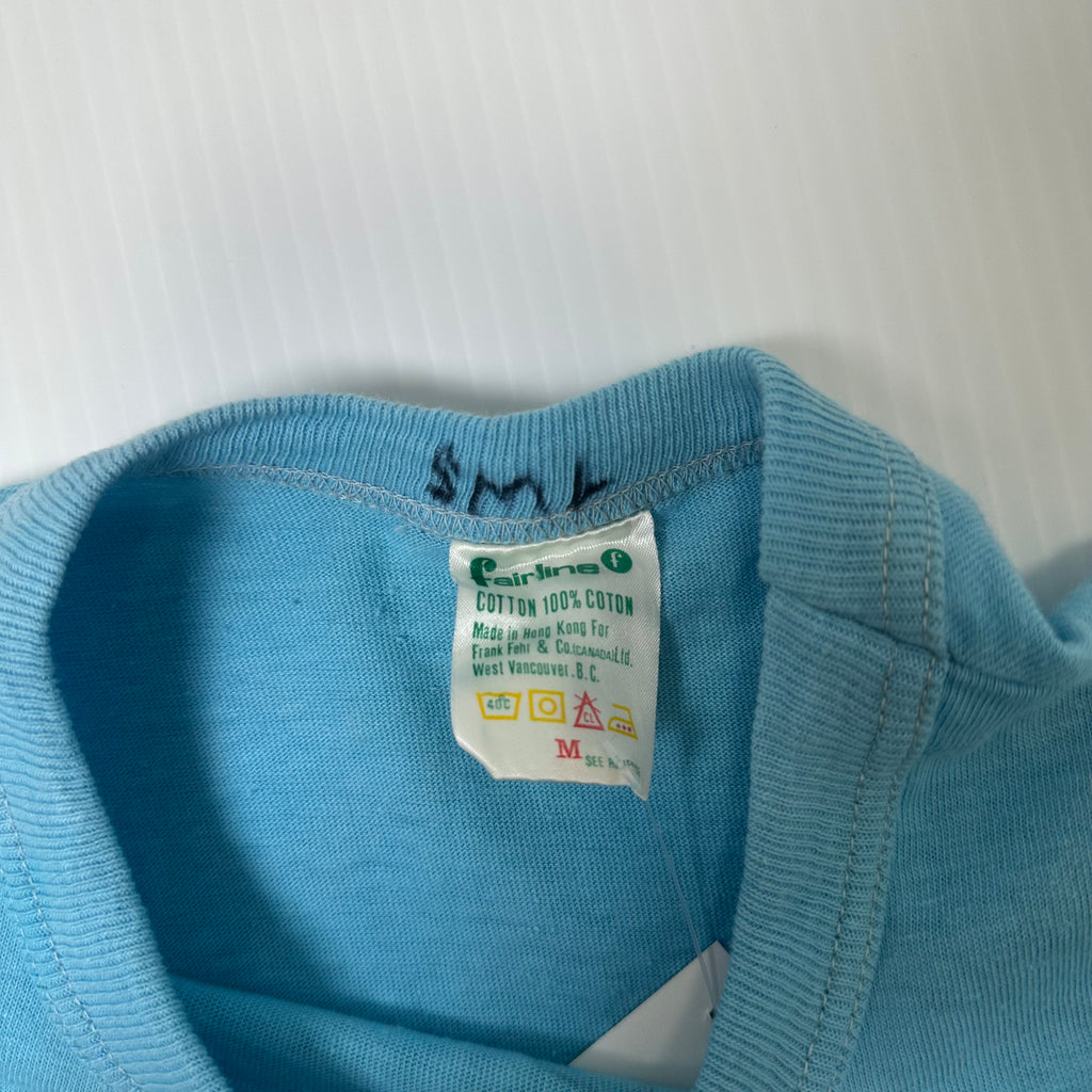 80s BCIT Telecom Graphic Tee M