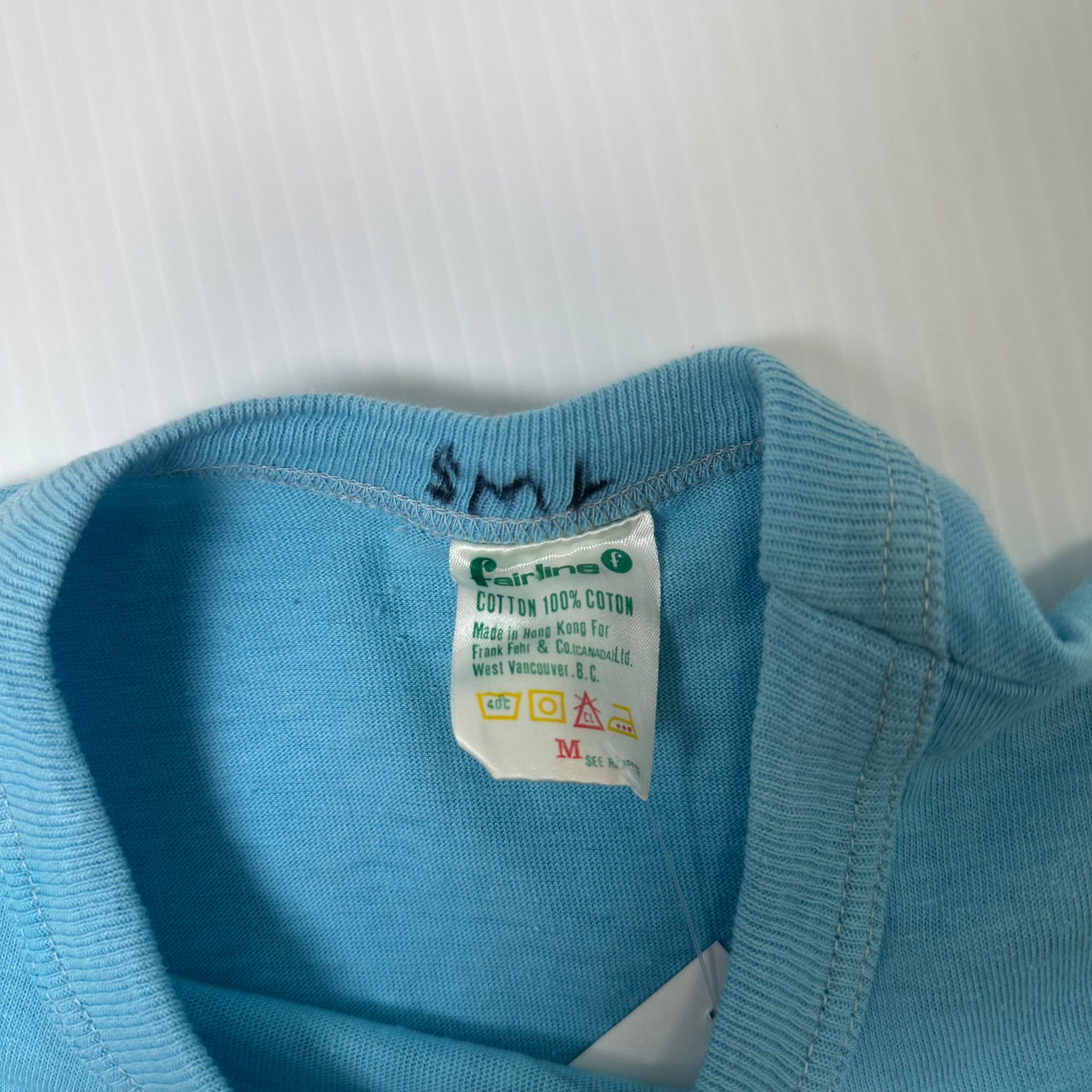 80s BCIT Telecom Graphic Tee M