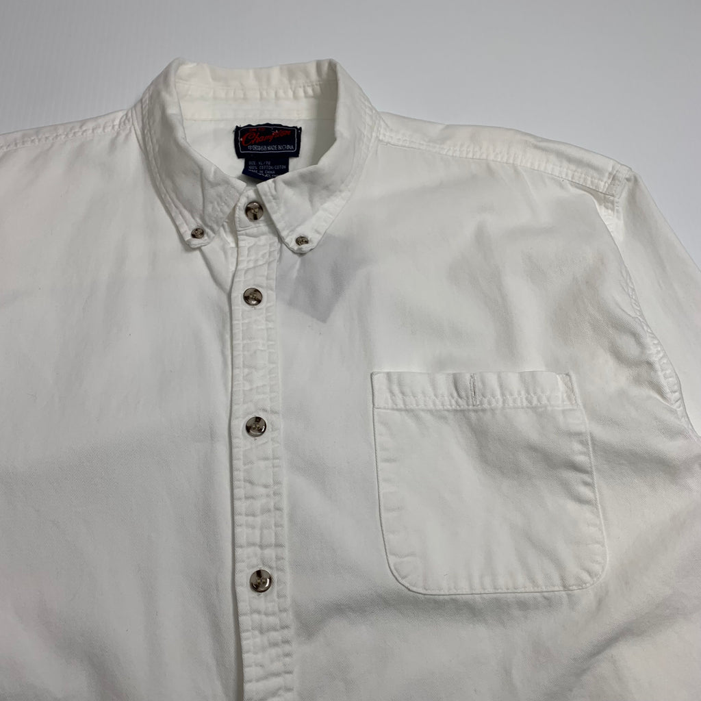 Vintage Champion Button-Up Shirt XL