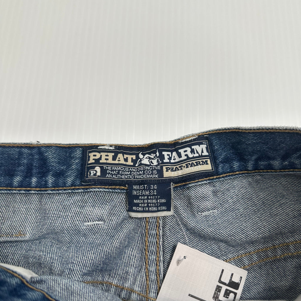 Y2K Phat Farm Wide Leg Denim 34