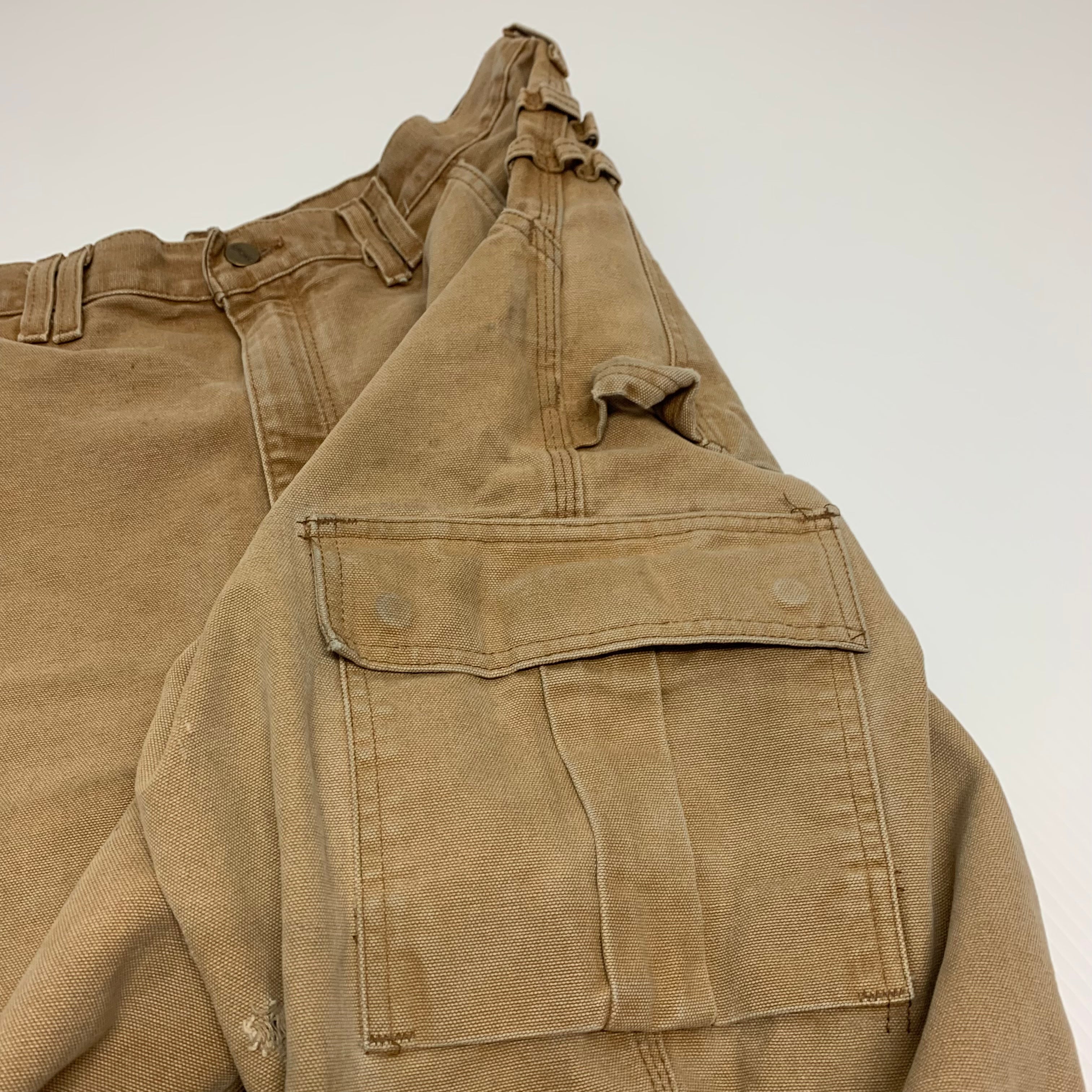 Carhartt Tan Utility Denim 34x32 0102
