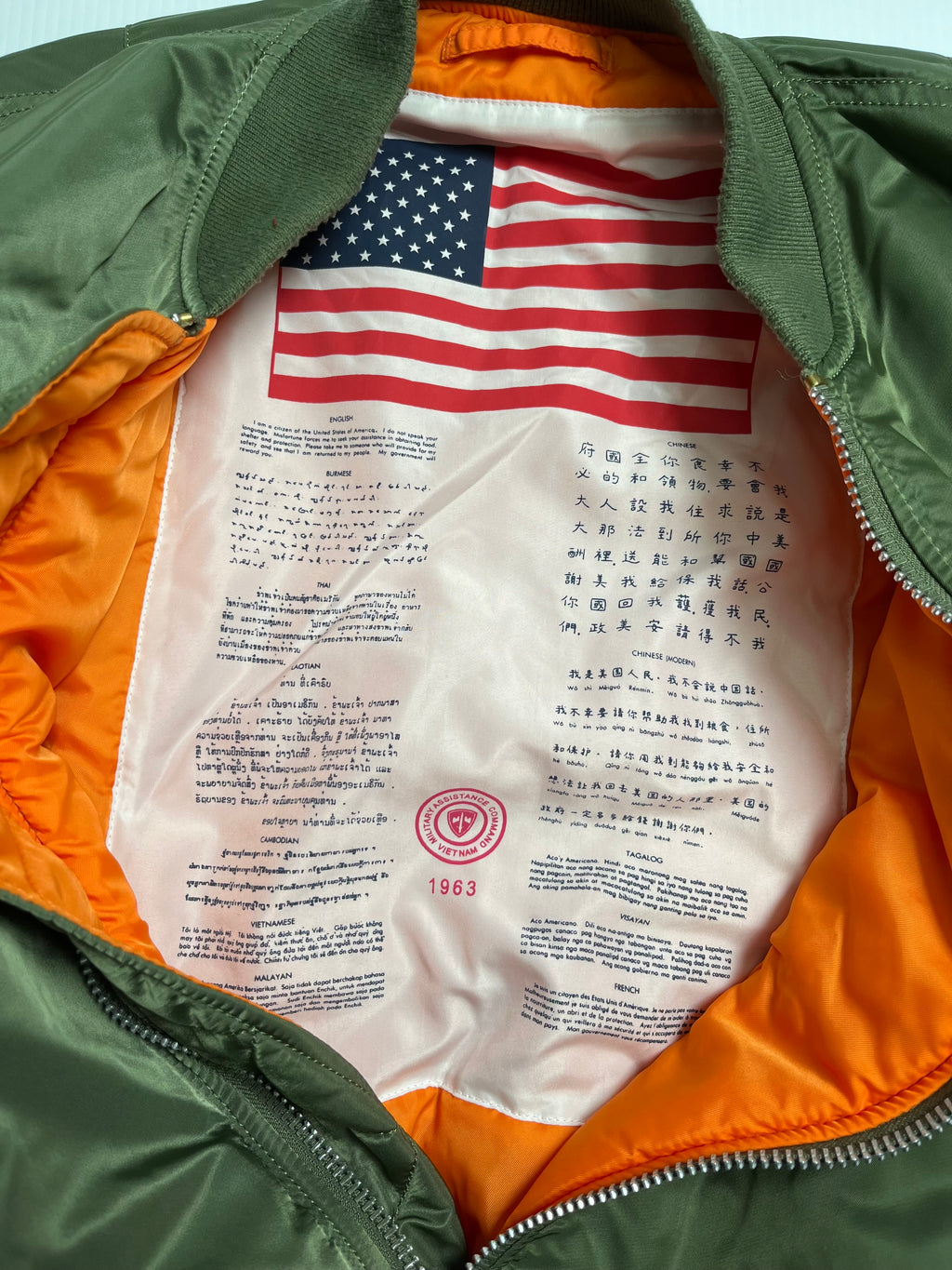 Alpha Industries MA-1 Bomber Jacket XL