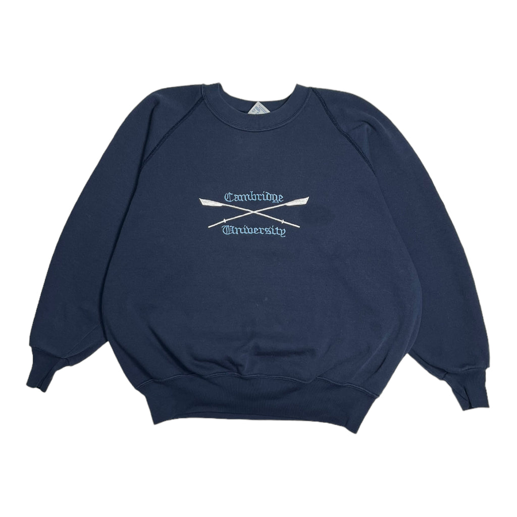 Vintage Cambridge University Rowing Crewneck XL
