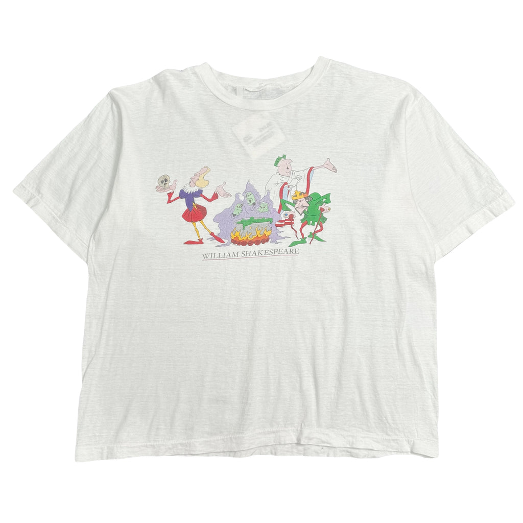 Vintage William Shakespeare Graphic Tee S