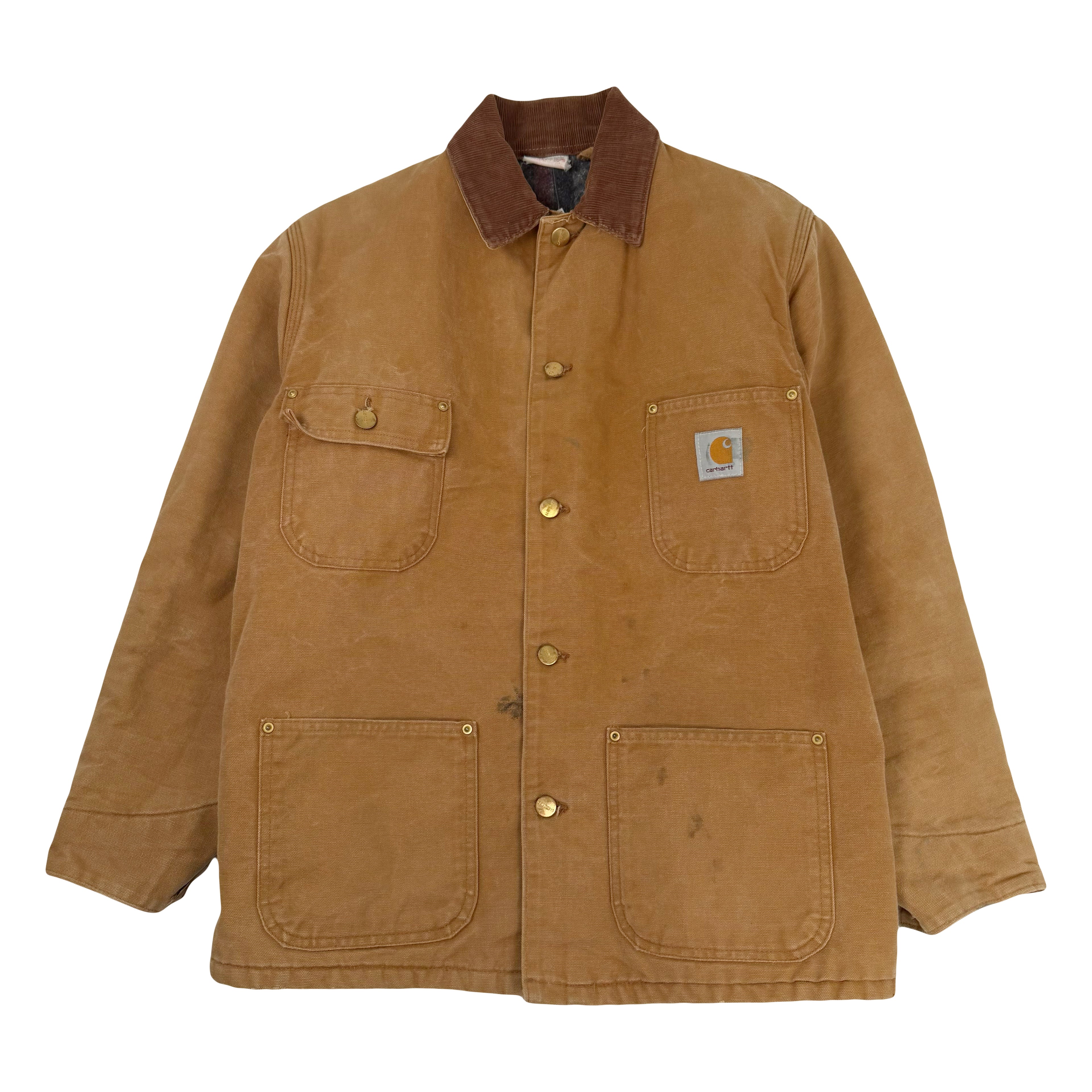 Vintage Carhartt Blanket Lined Chore Jacket M