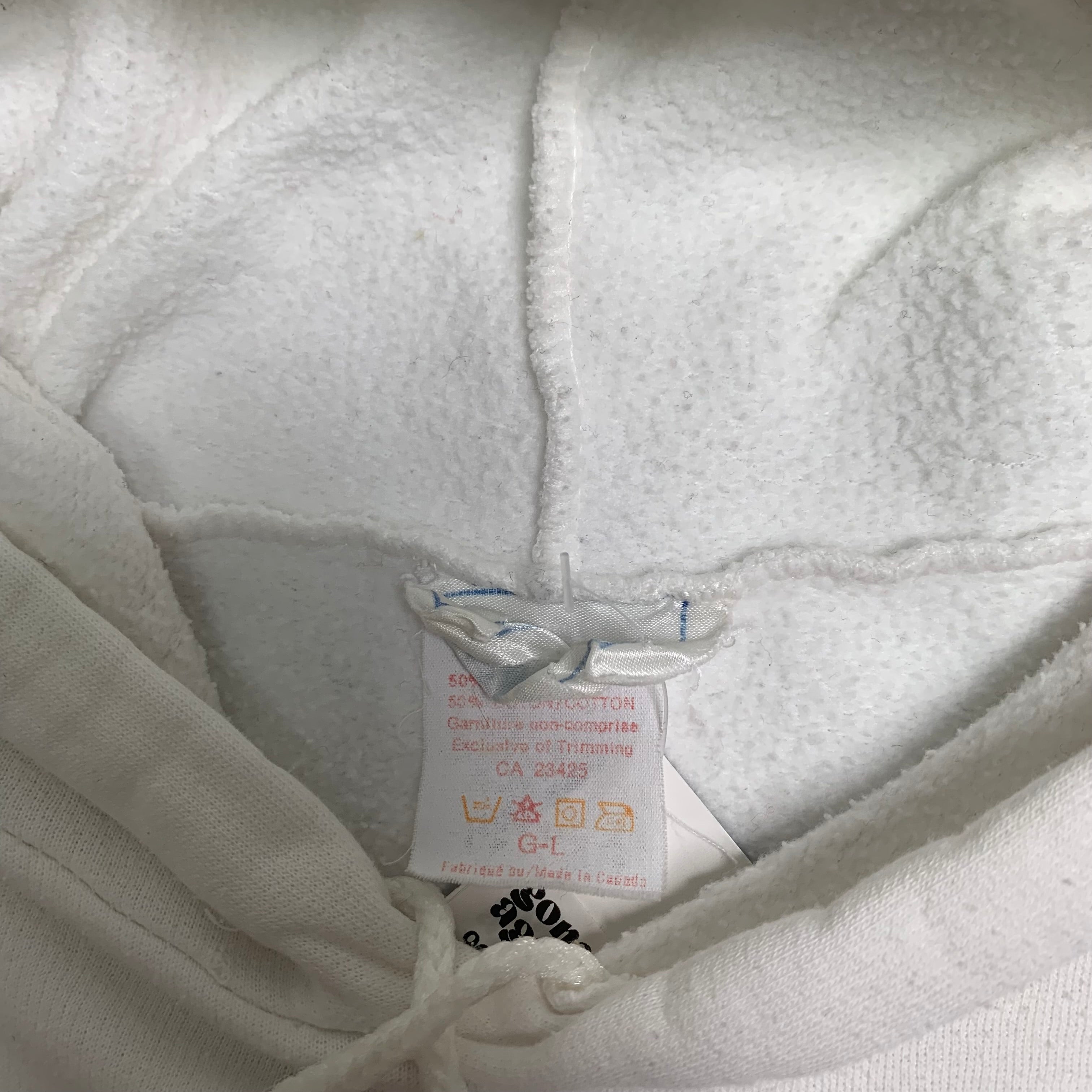 Vintage Blank Hoodie L
