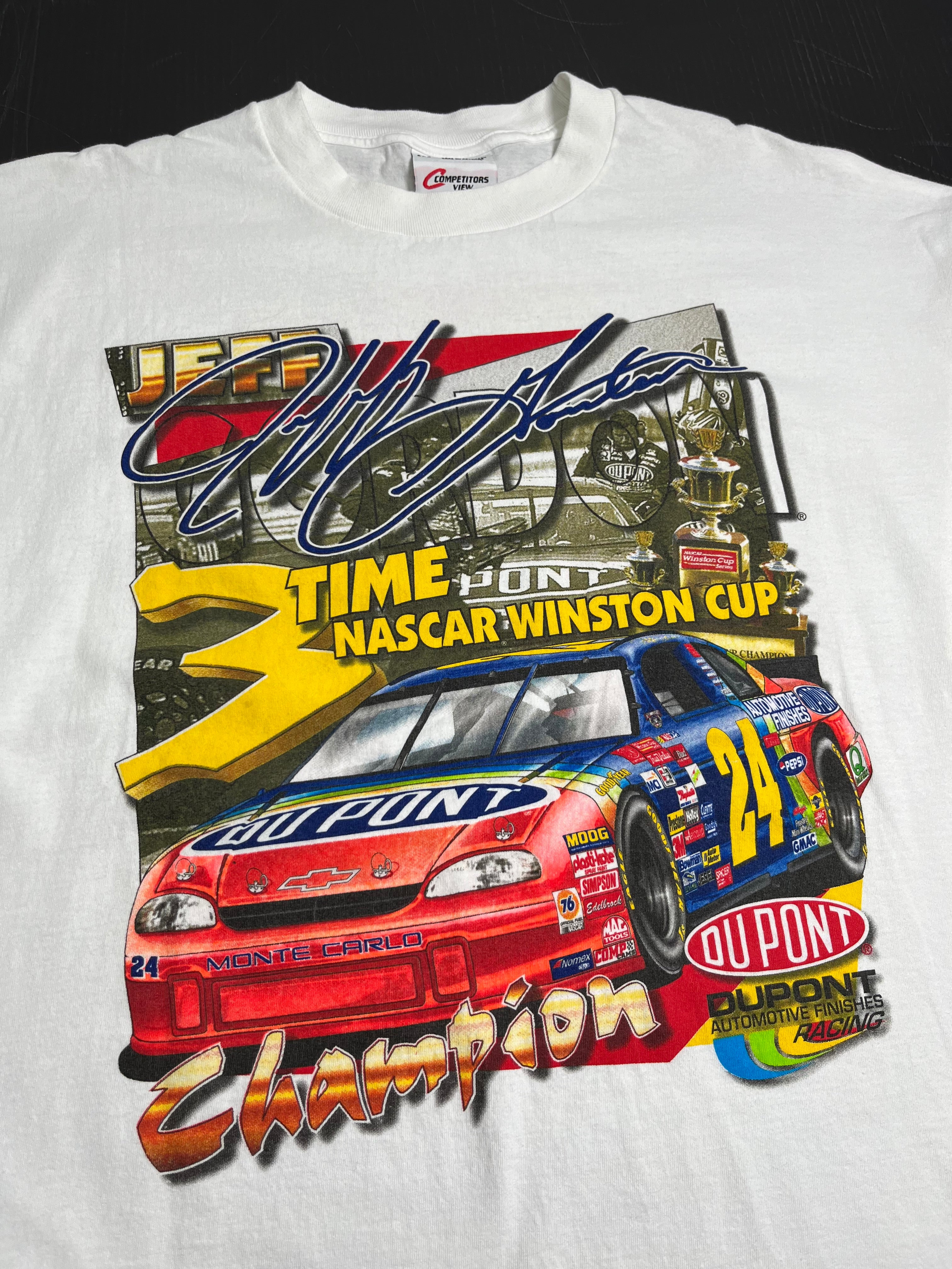1998 Jeff Gordon Winston Cup Champ NASCAR Tee XXL