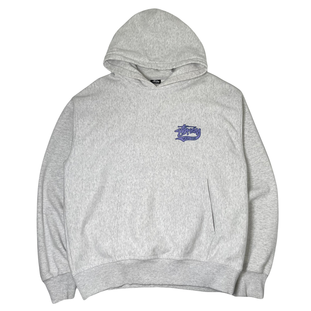 Stussy World Tribe Heavyweight Hoodie L