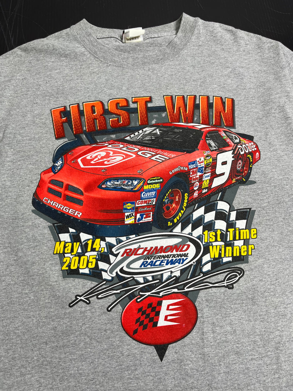 2005 Kasey Kahne NASCAR First Win Tee XL
