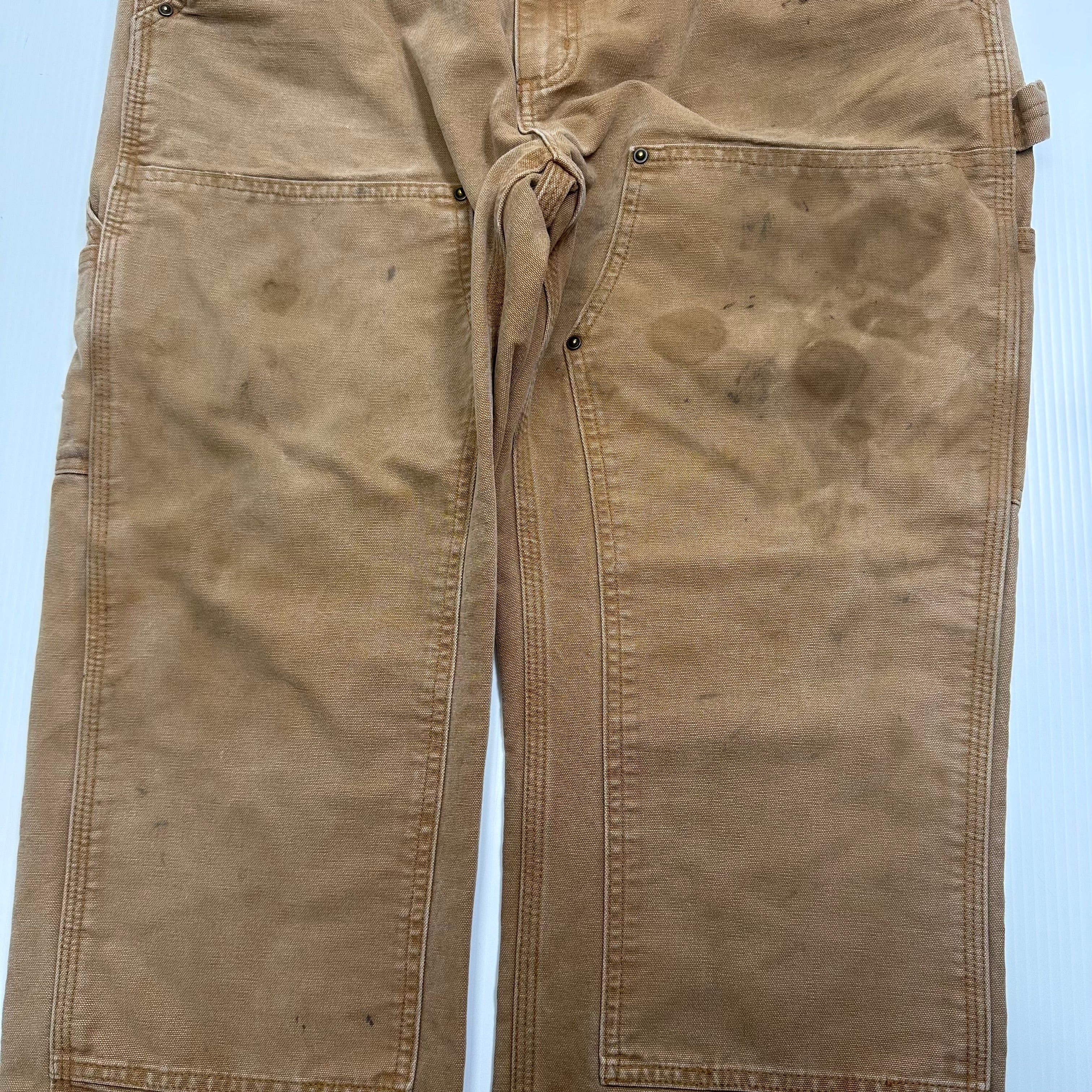 Carhartt Relaxed Fit Distressed Double Knee Denim 38