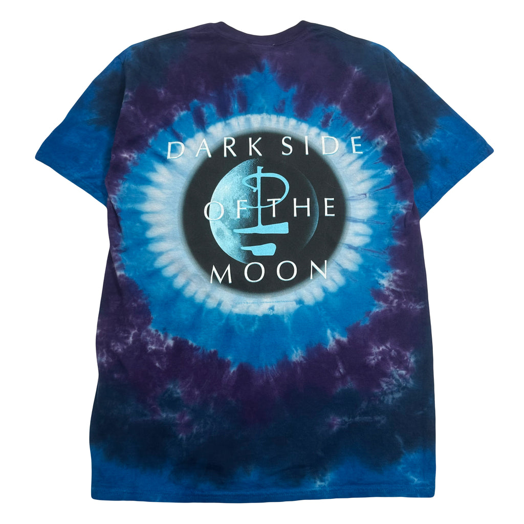 2000s Pink Floyd Dark Side of The Moon Tie Dye Tee M