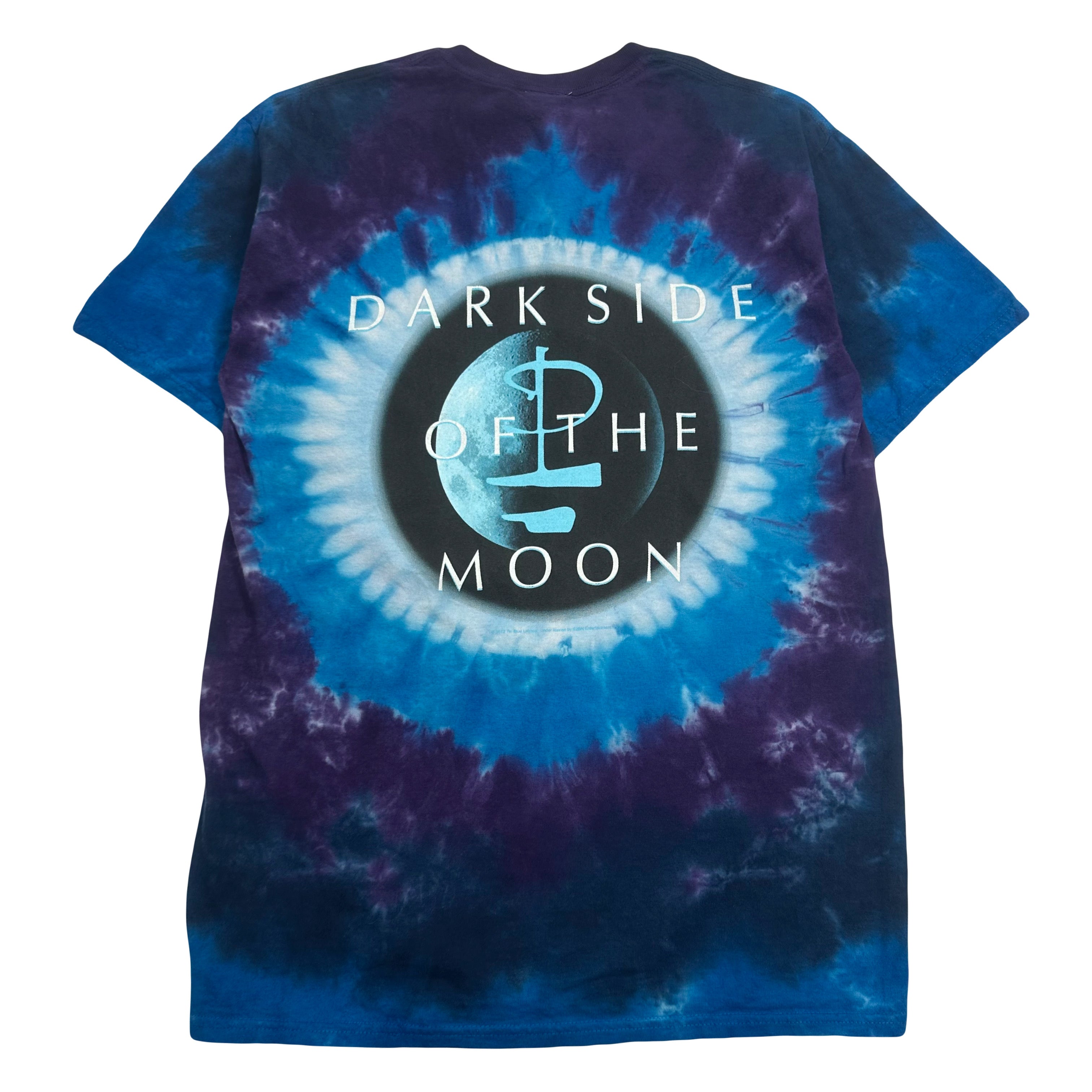 2000s Pink Floyd Dark Side of The Moon Tie Dye Tee M