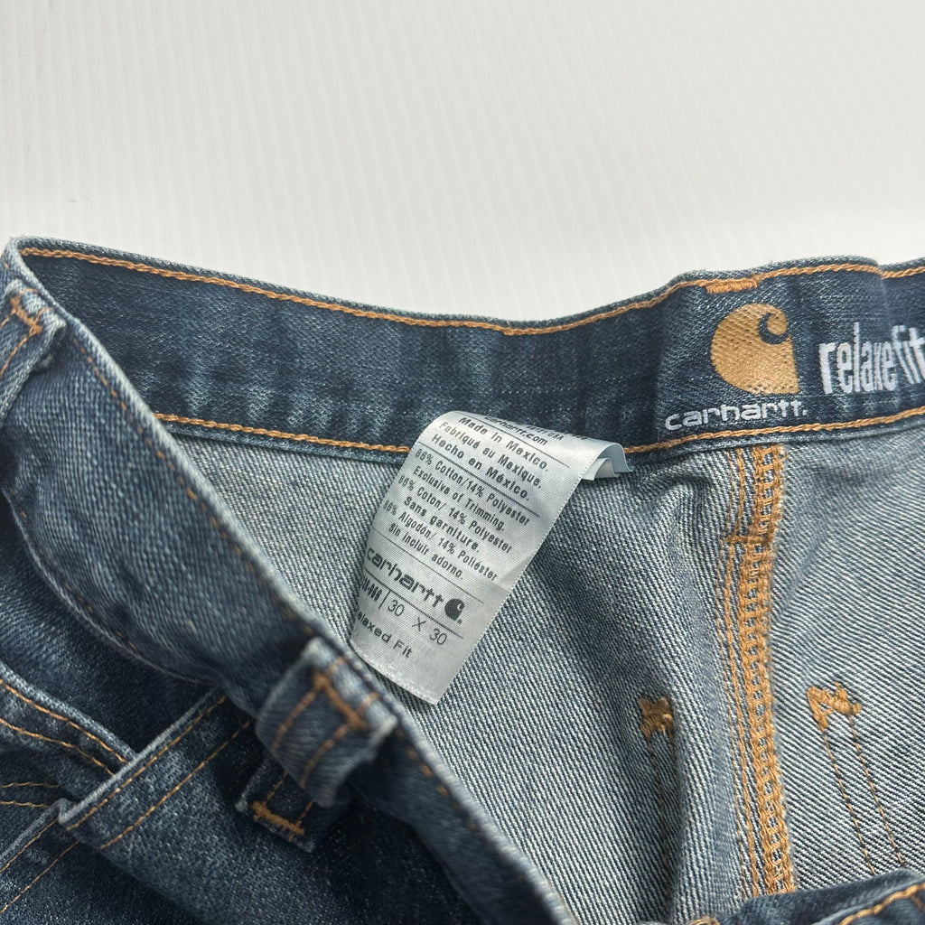 Vintage Carhartt Mid Wash Double Knee Denim 30