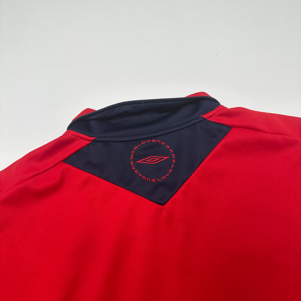 Vintage Umbro England Collared Jersey XL