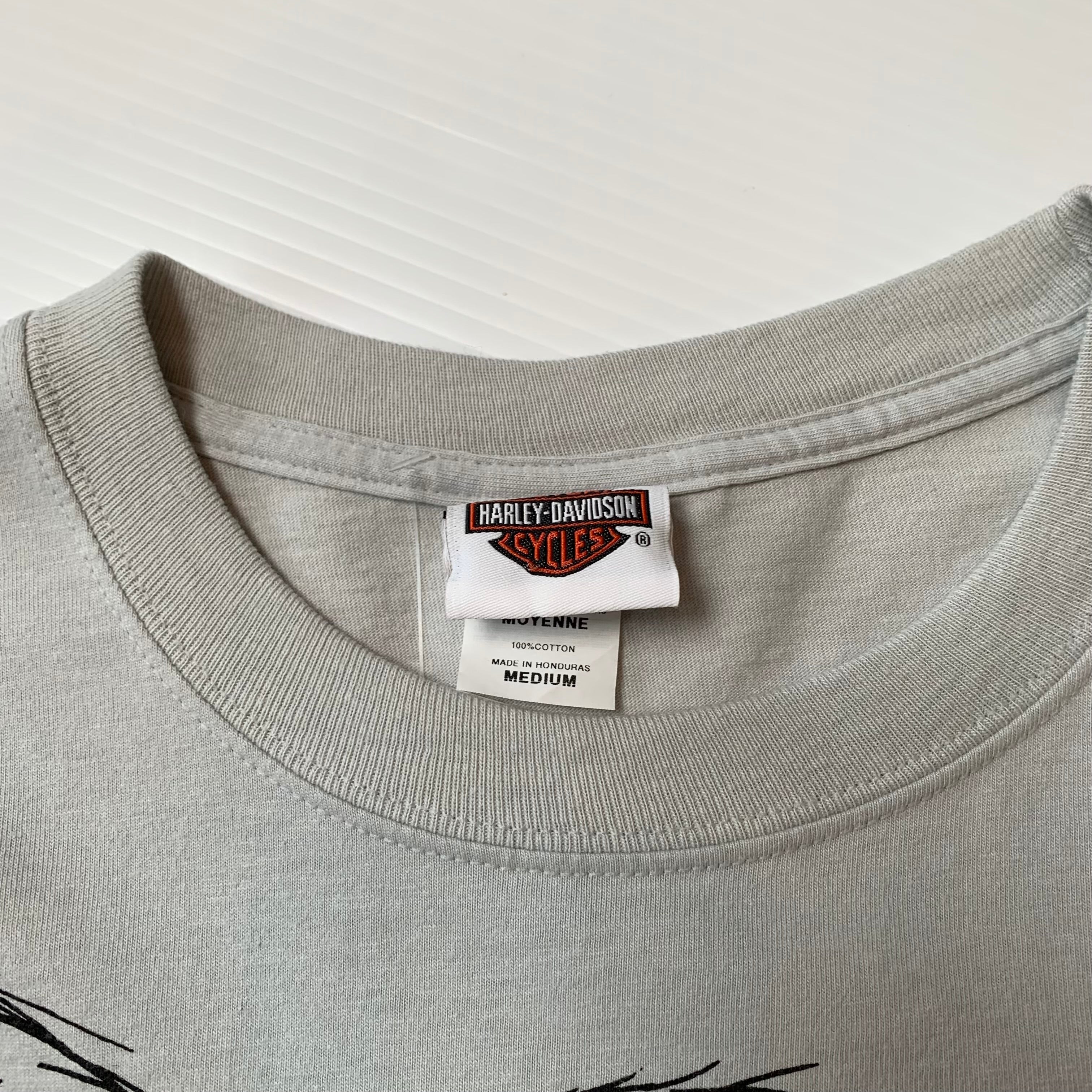 Harley Davidson Eagle AOP Cancun Mexico Tee M
