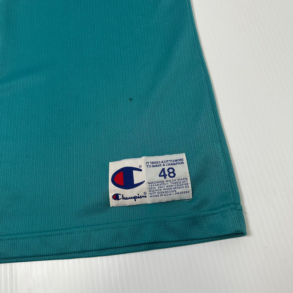 Vintage Champion Charlotte Hornets Johnson #2 NBA Jersey XL