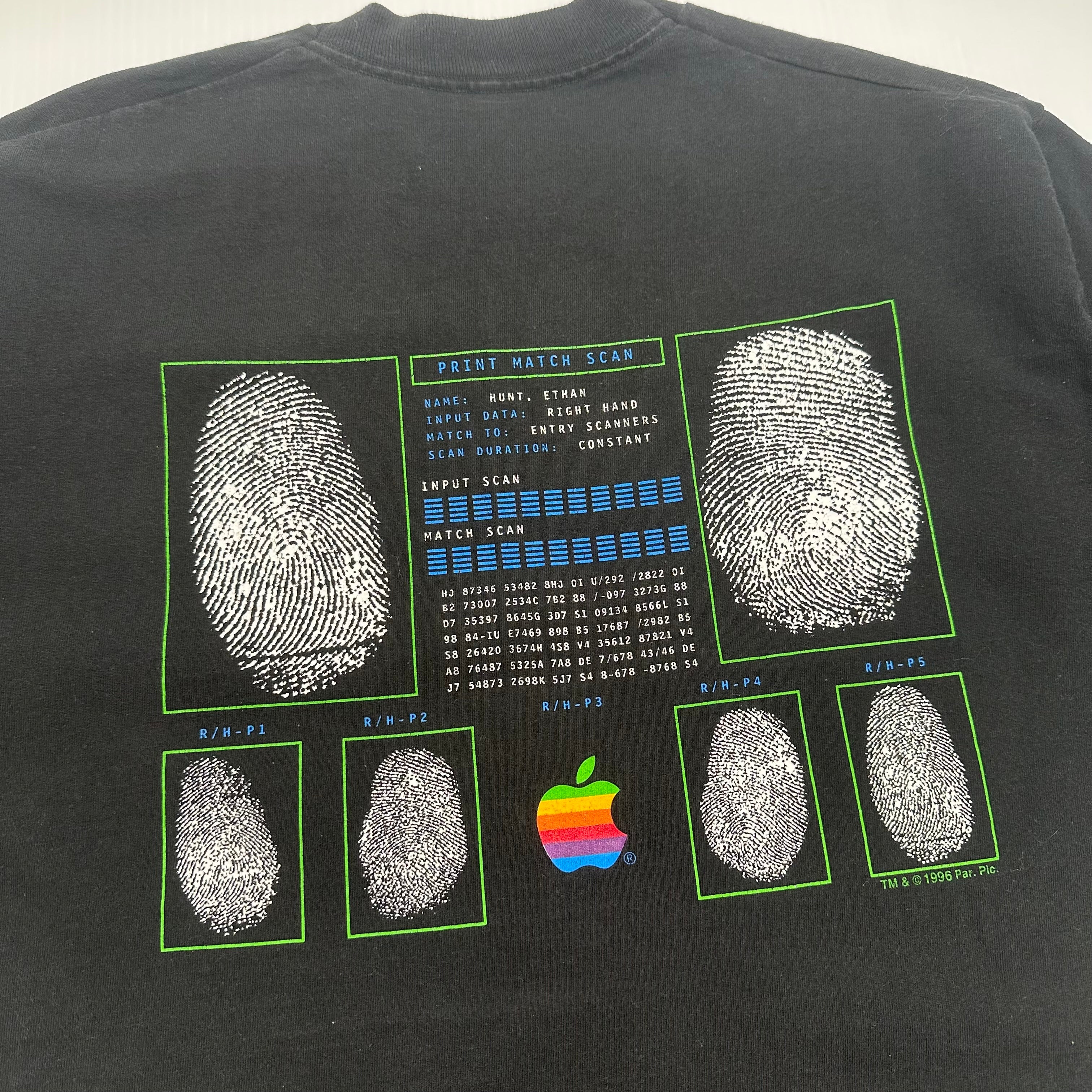 90s Apple Expect The Impossible Mission: Impossible Promo Tee L/XL