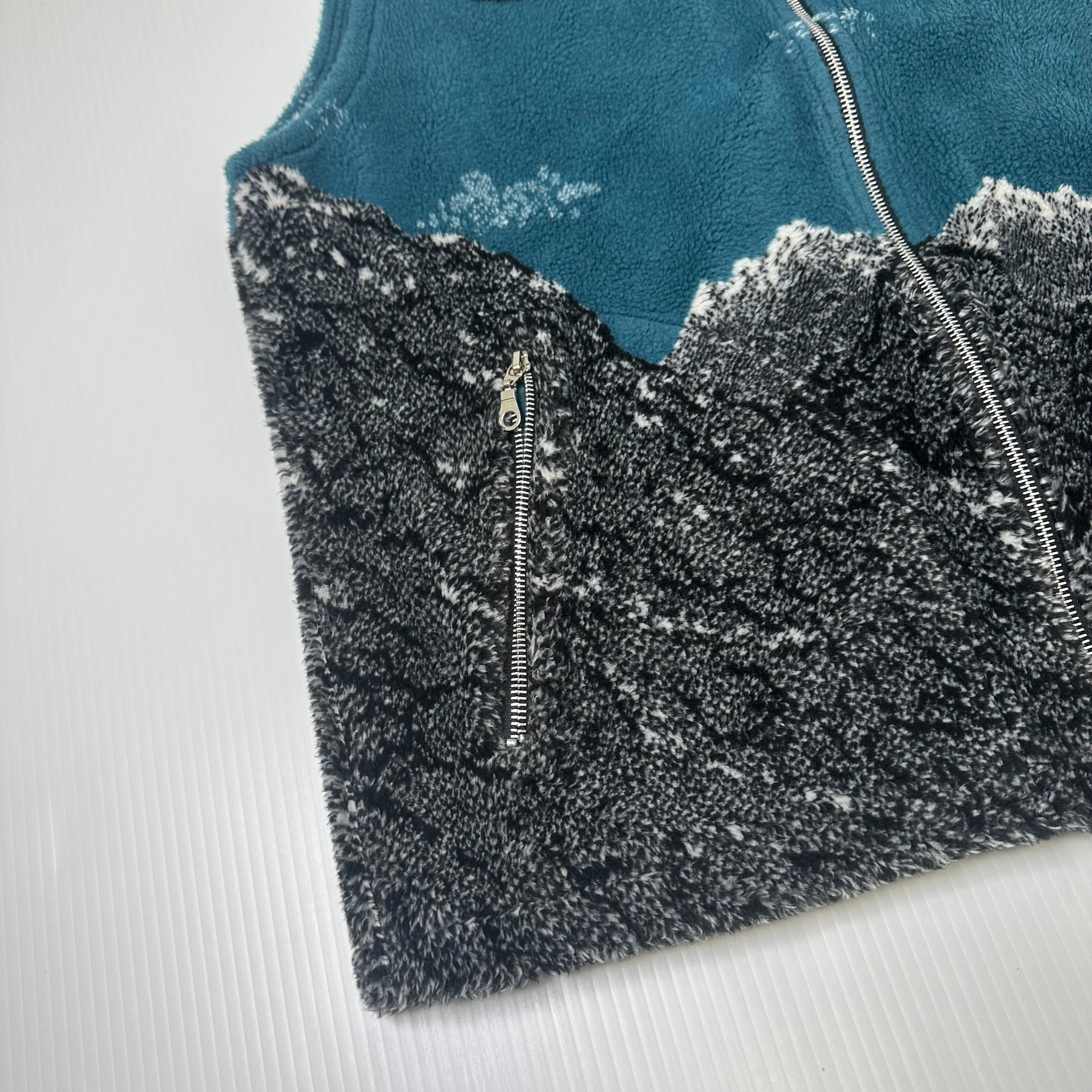 Vintage Gilmour & Co Eagle Fleece Vest L