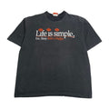 2000 Harley Davidson Life Is Simple Tee L