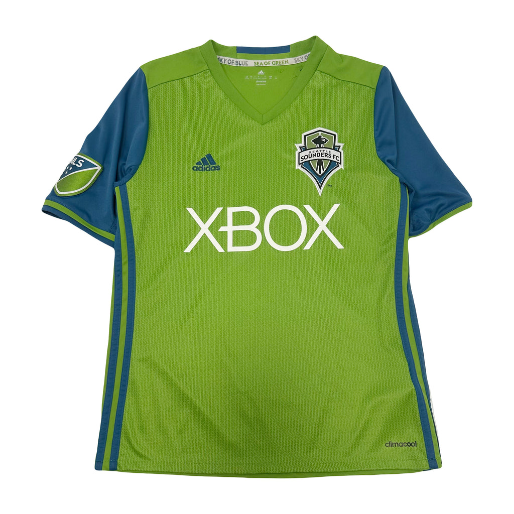 2016-17 Adidas Seattle Sounders MLS Home Kit Youth L