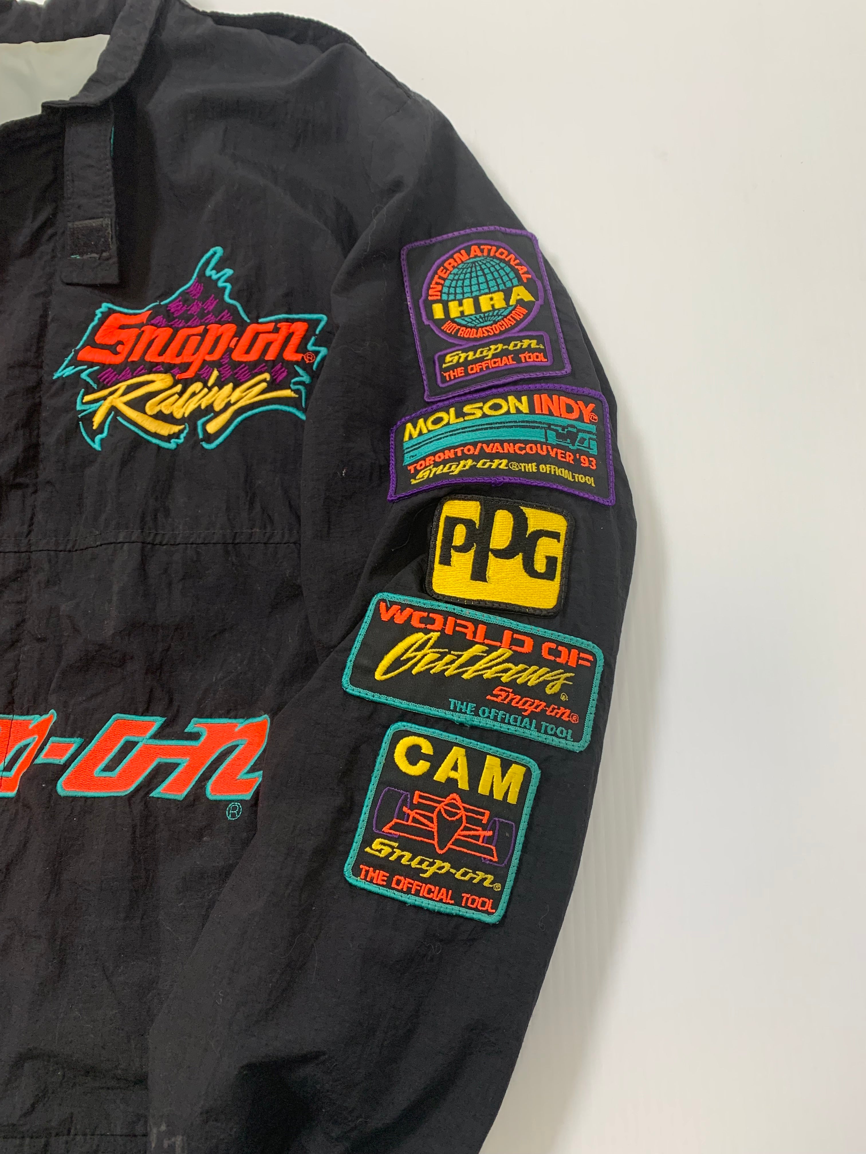 Vintage Snap-On Racing Light Jacket L