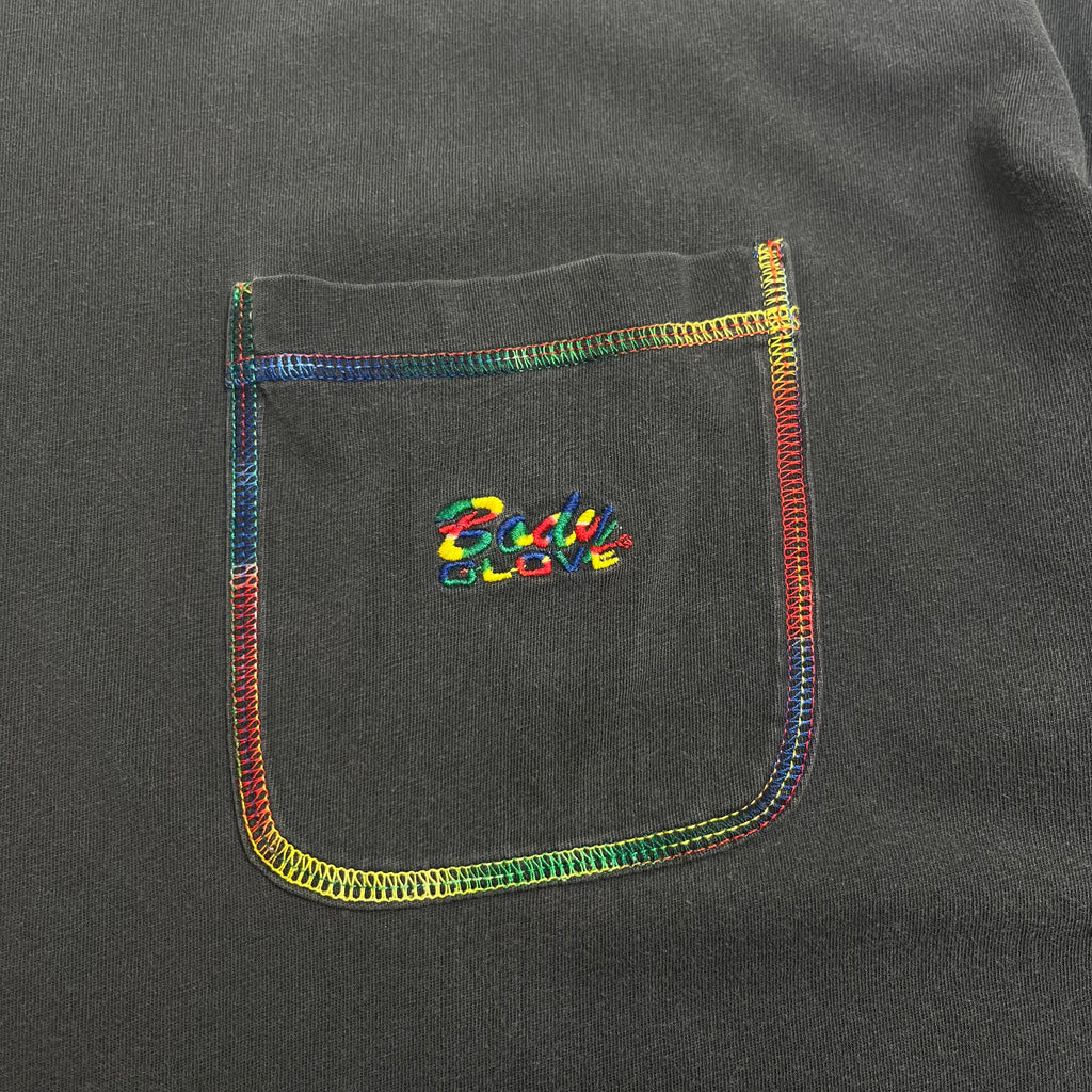 Vintage Body Glove Rainbow Stitching Tee XL