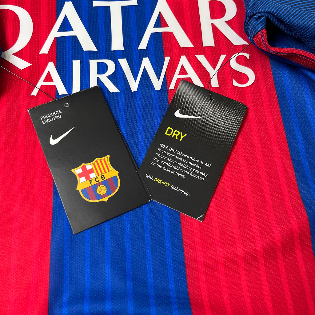 2016-17 Nike Barcelona Messi Home Kit M