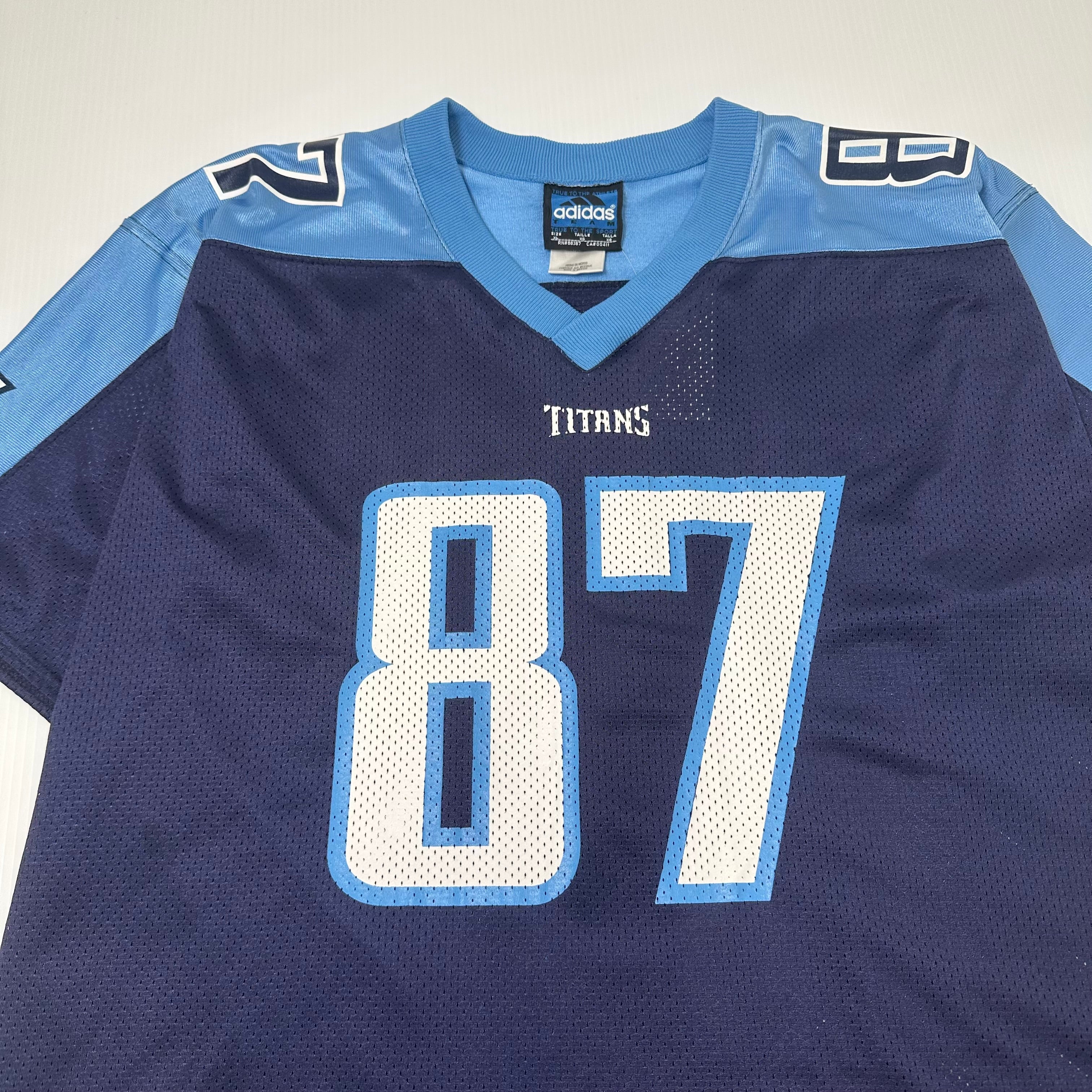 Vintage Adidas Tennessee Titans Dyson #87 NFL Jersey XL