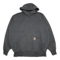 Carhartt Grey Rain Defender Zip Up Hoodie XL