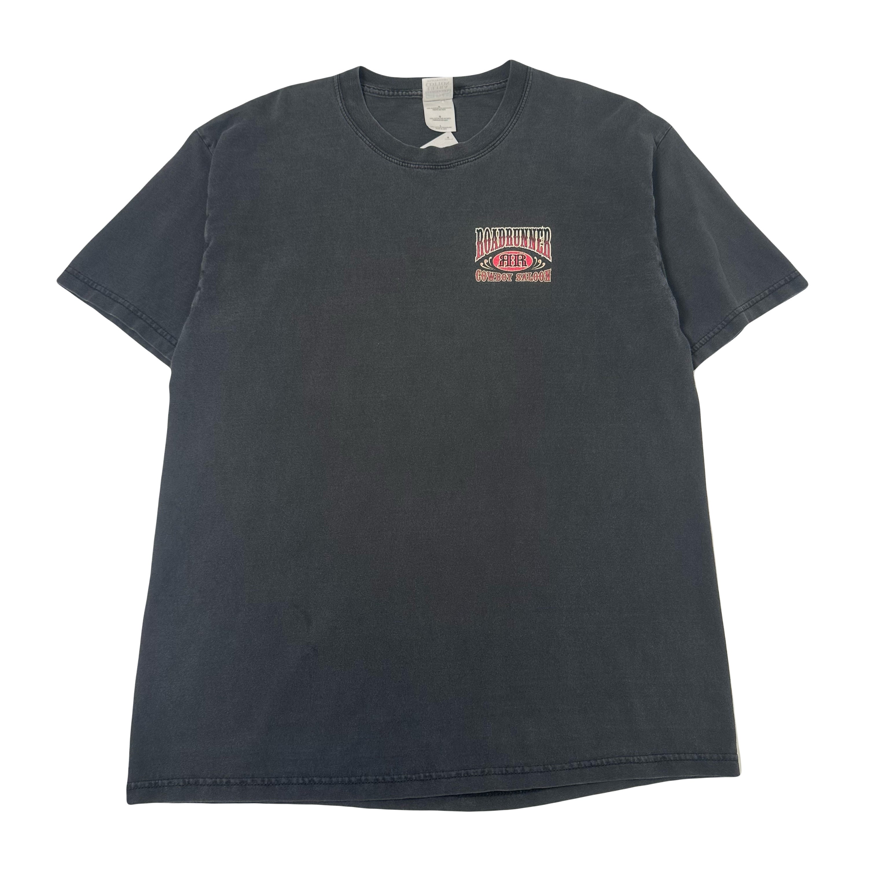 Vintage Roadrunner Cowboy Saloon Tee L