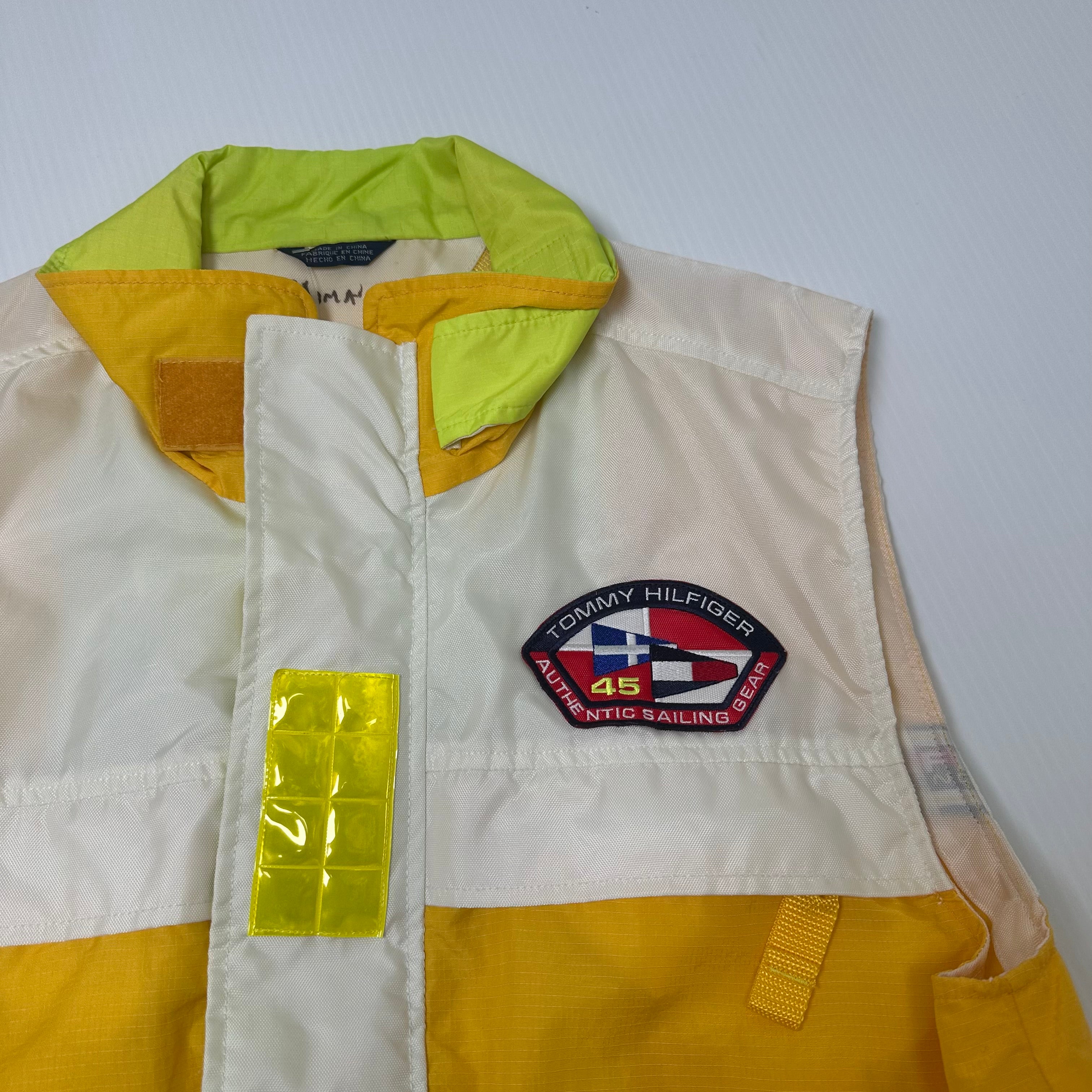 Vintage Tommy Hilfiger Sailing Gear Vest L