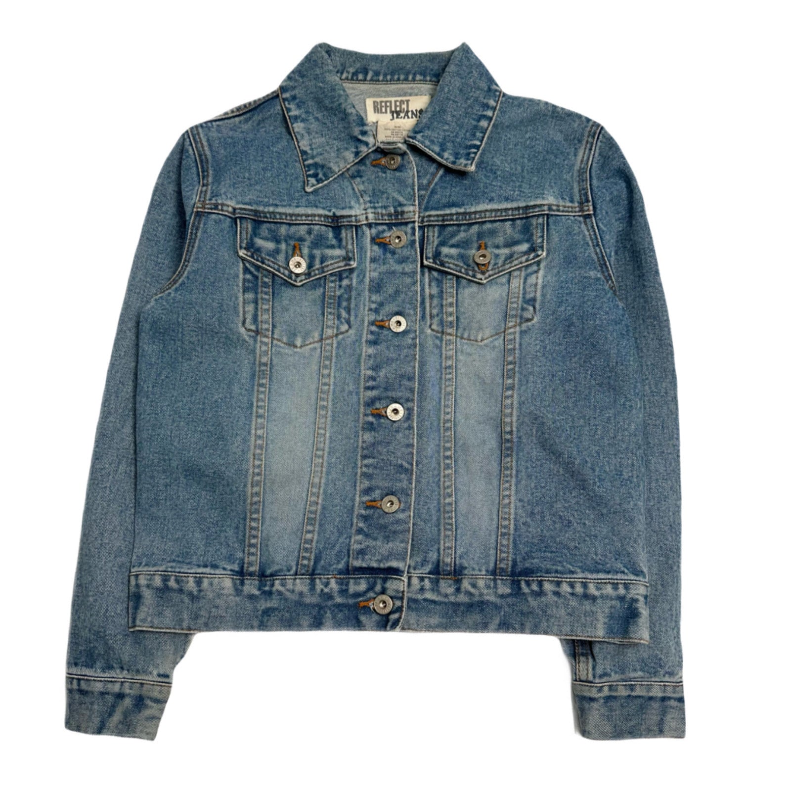 Vintage Reflect Jeans Denim Jacket Women's M