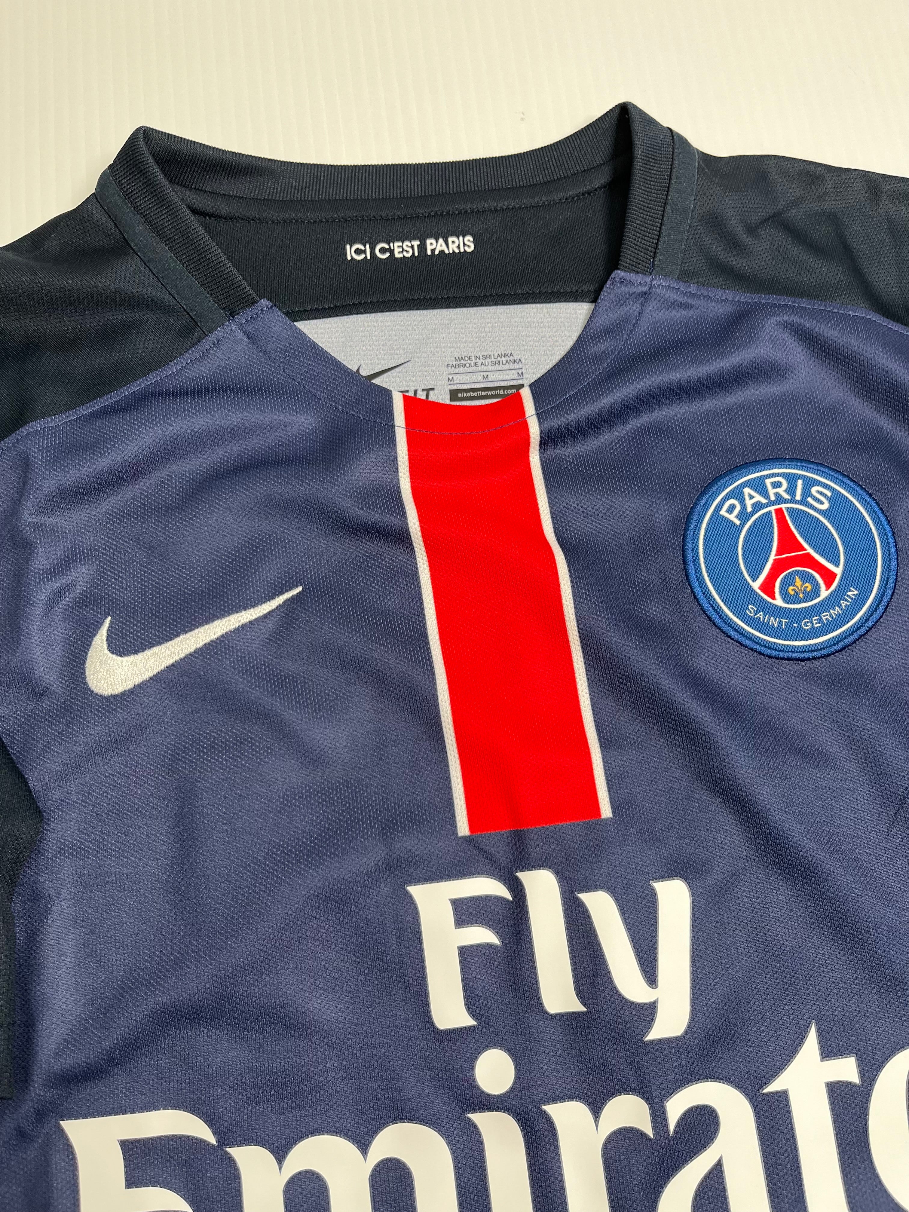 2015-16 Nike PSG Angel Di Maria Home Kit M