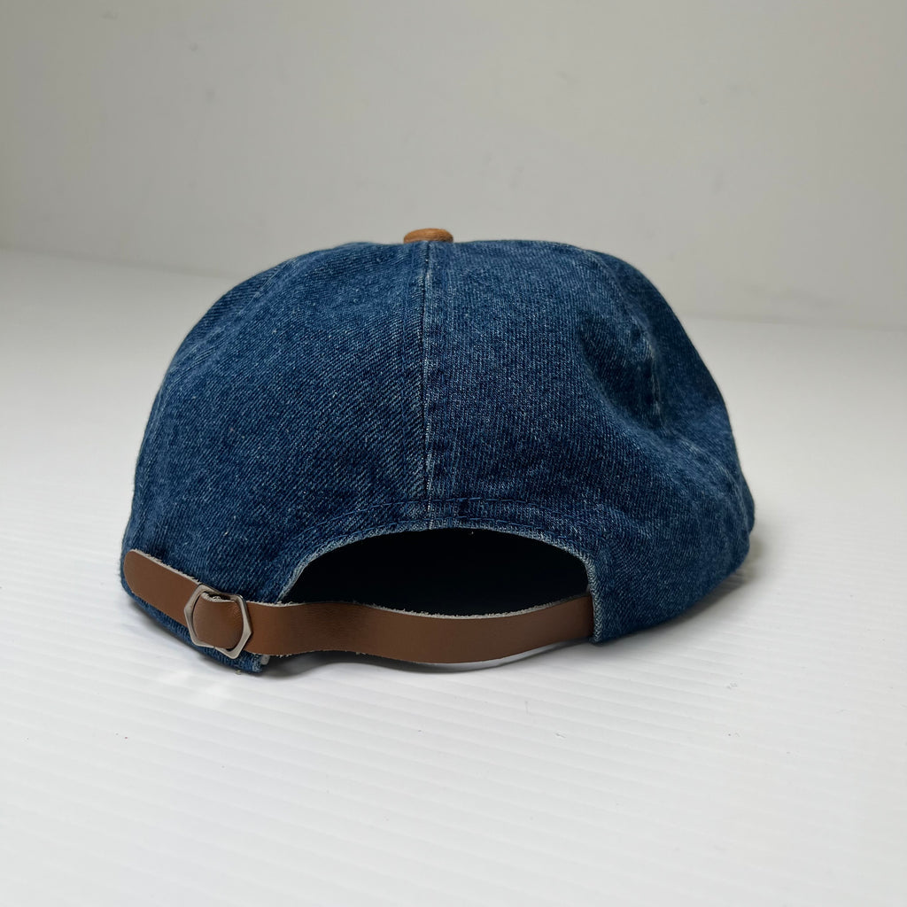 Vintage IBM Technology Denim Strapback Hat