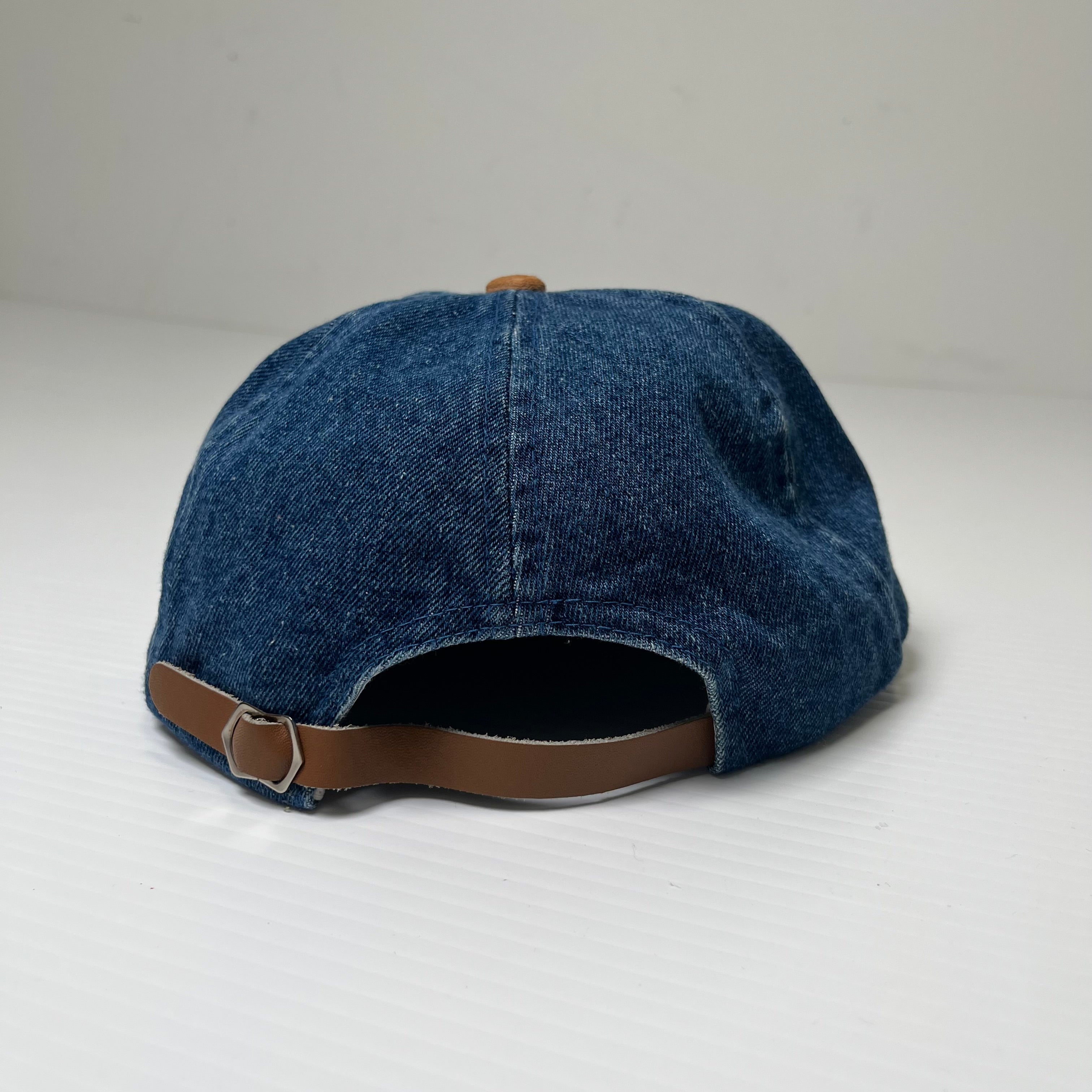 Vintage IBM Technology Denim Strapback Hat