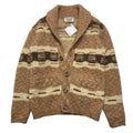 70’s Caldwell Patterned Knit Cardigan S