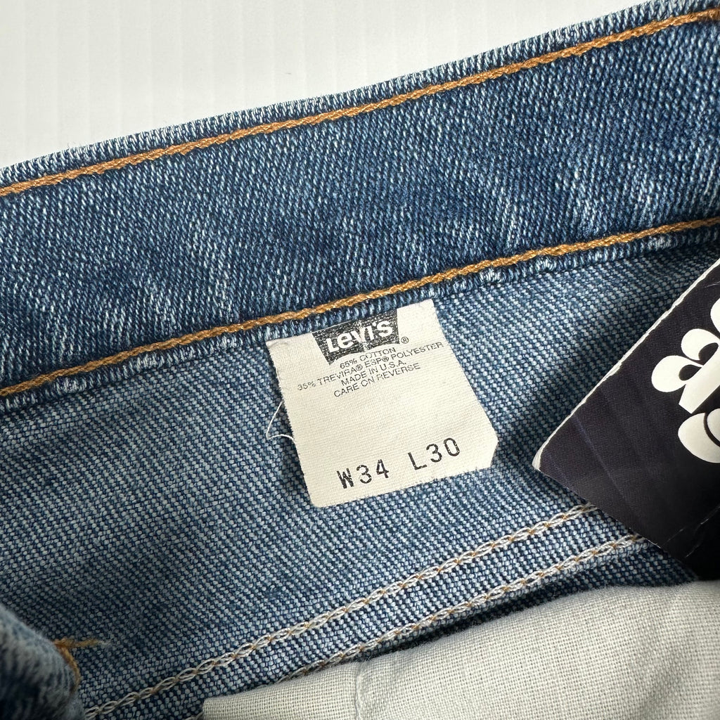 Vintage Levi's 517 Orange Tab Cutoff Shorts 32