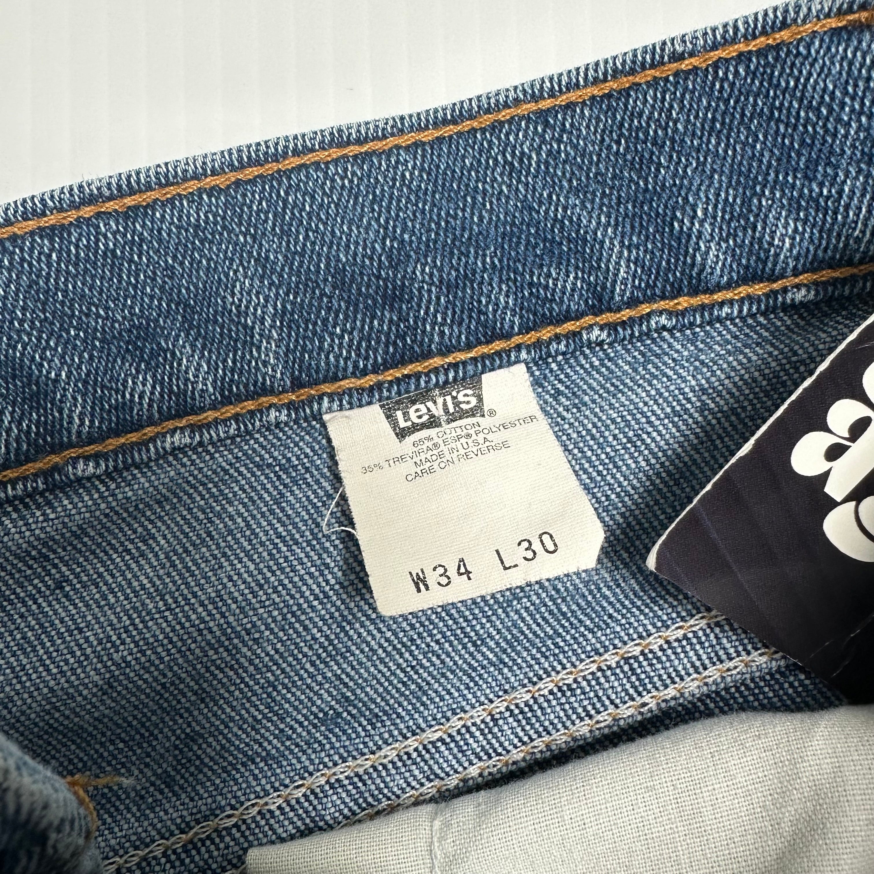 Vintage Levi's 517 Orange Tab Cutoff Shorts 32