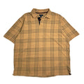 Vintage Burberry Golf Pattern Polo Shirt XL