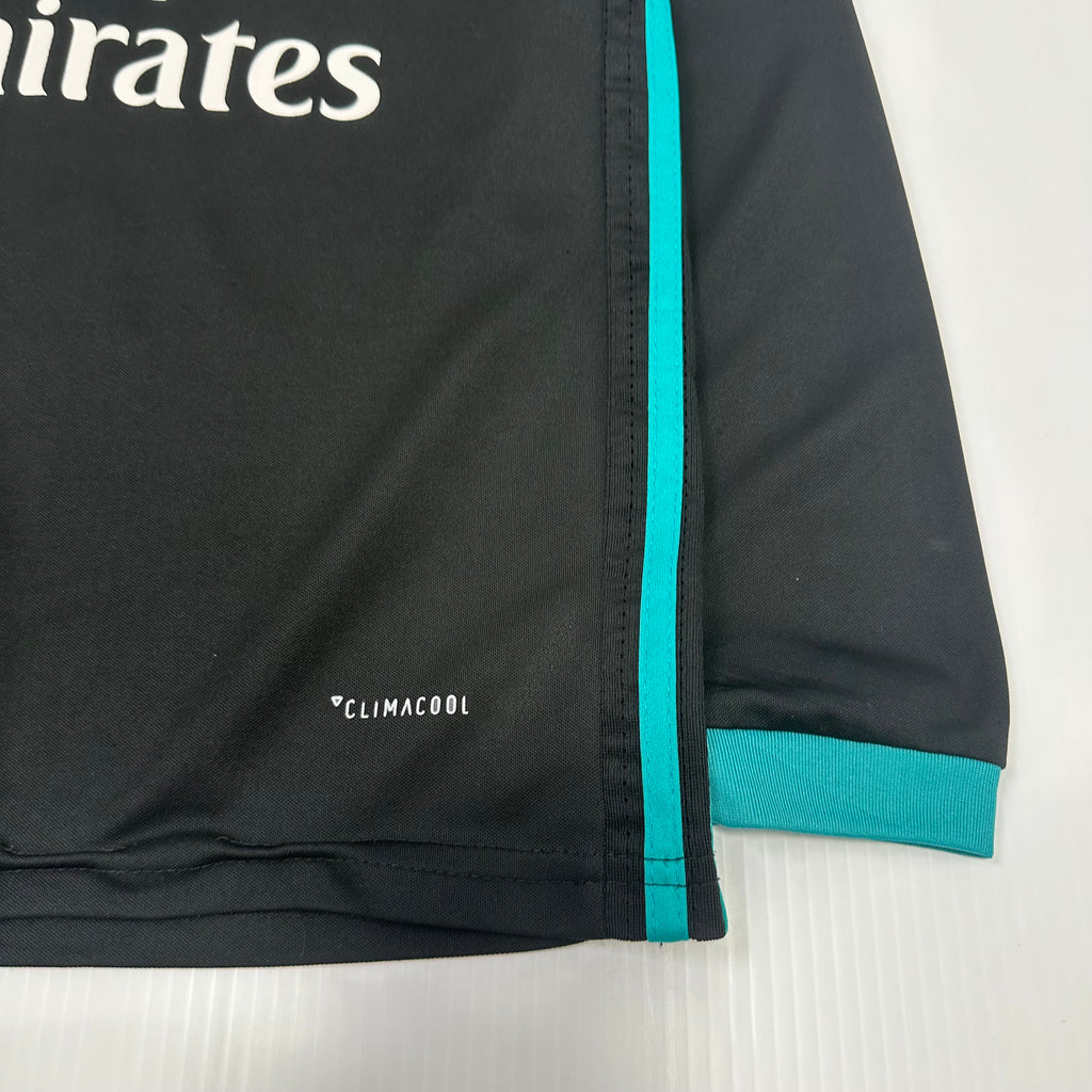 2017-18 Adidas Real Madrid Zidane #5 Away Kit Youth L