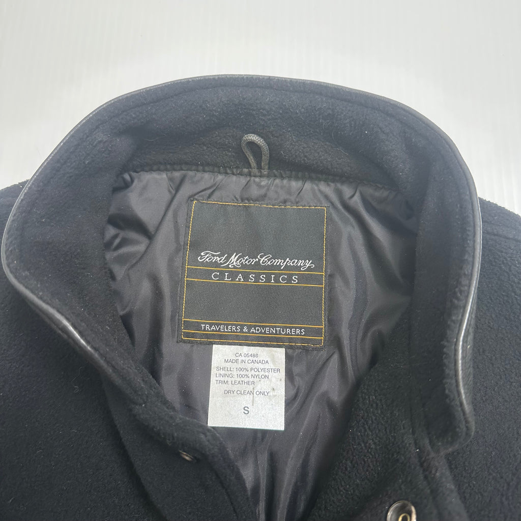 Vintage Harley Davidson F-150 Fleece Bomber Jacket S