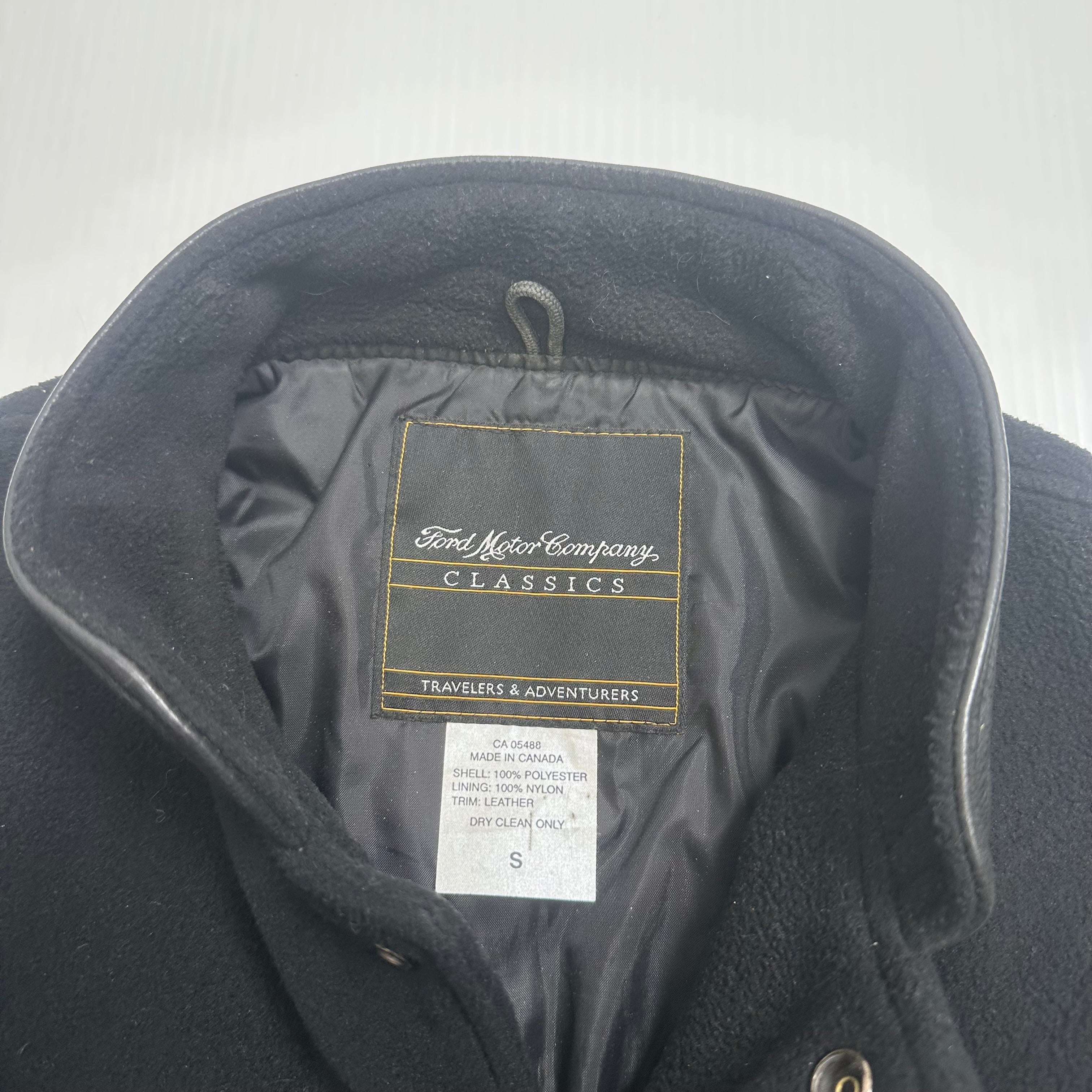 Vintage Harley Davidson F-150 Fleece Bomber Jacket S